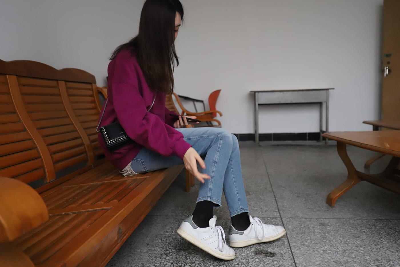 图片[77]-大西瓜爱牙膏-2019 10月活动 模特1（一） 牛仔裤黑色厚丝 (1) [88P] – 速更版-美库