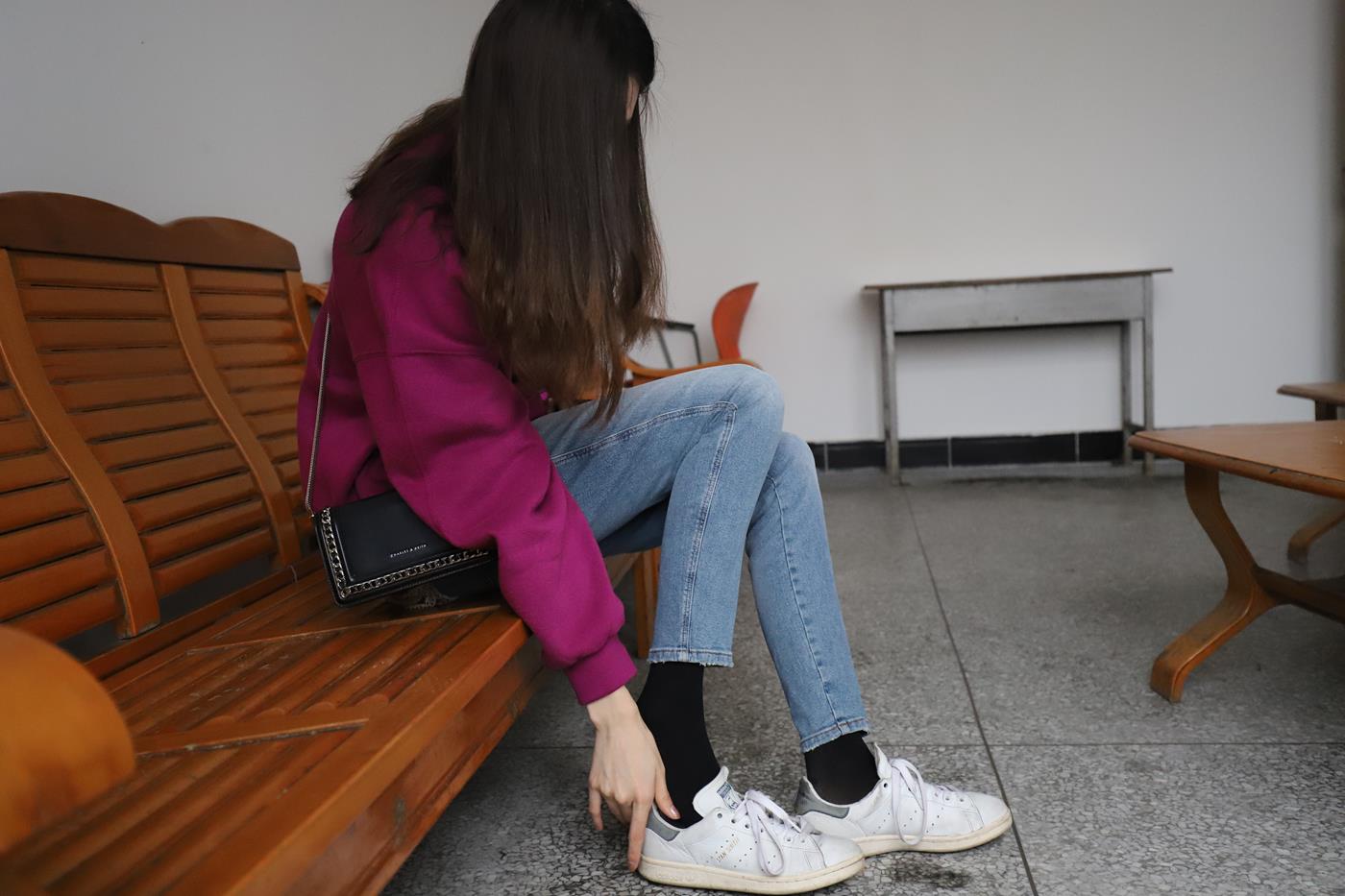 图片[79]-大西瓜爱牙膏-2019 10月活动 模特1（一） 牛仔裤黑色厚丝 (1) [88P] – 速更版-美库