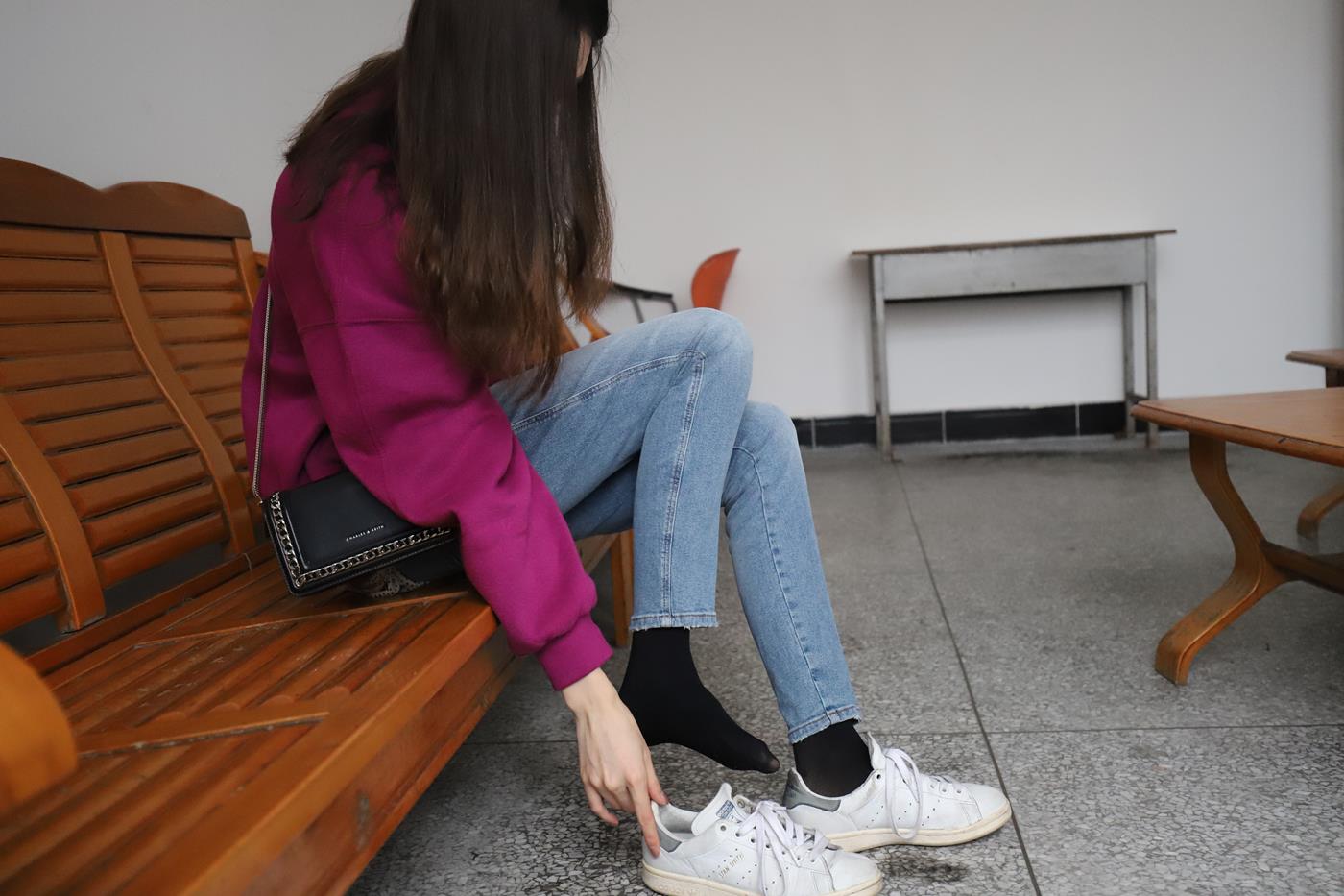 图片[80]-大西瓜爱牙膏-2019 10月活动 模特1（一） 牛仔裤黑色厚丝 (1) [88P] – 速更版-美库