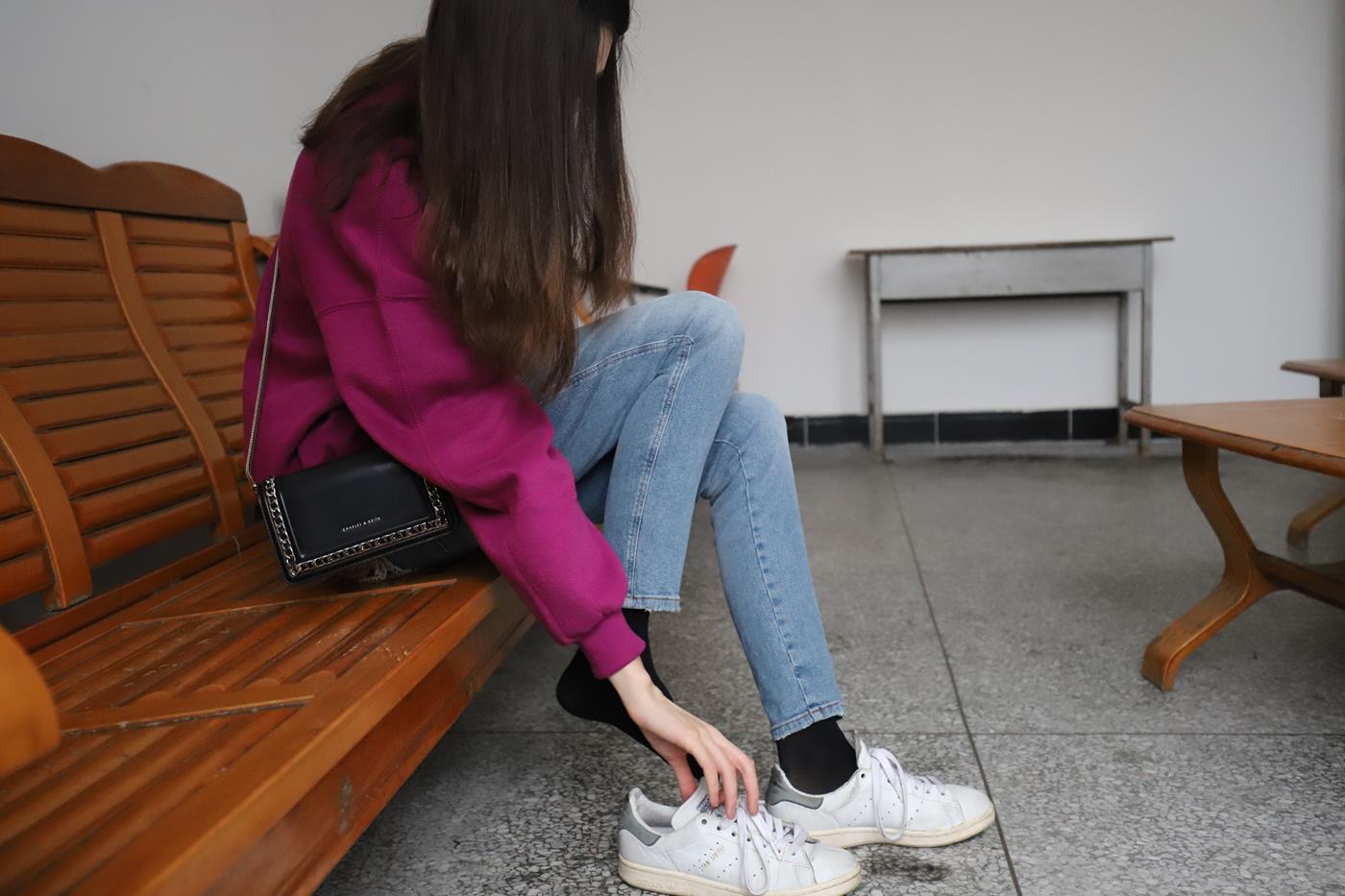 图片[82]-大西瓜爱牙膏-2019 10月活动 模特1（一） 牛仔裤黑色厚丝 (1) [88P] – 速更版-美库