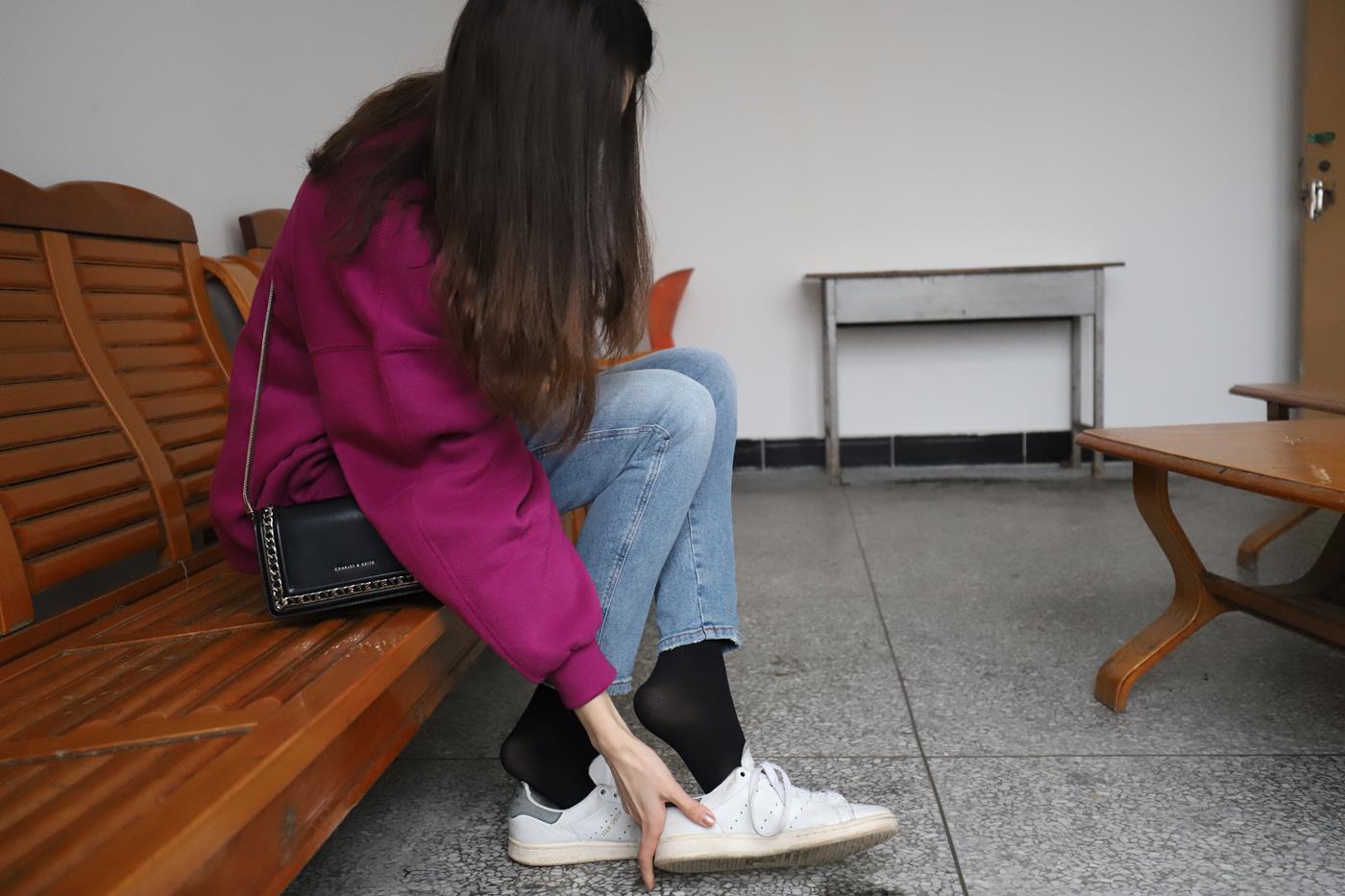 图片[88]-大西瓜爱牙膏-2019 10月活动 模特1（一） 牛仔裤黑色厚丝 (1) [88P] – 速更版-美库