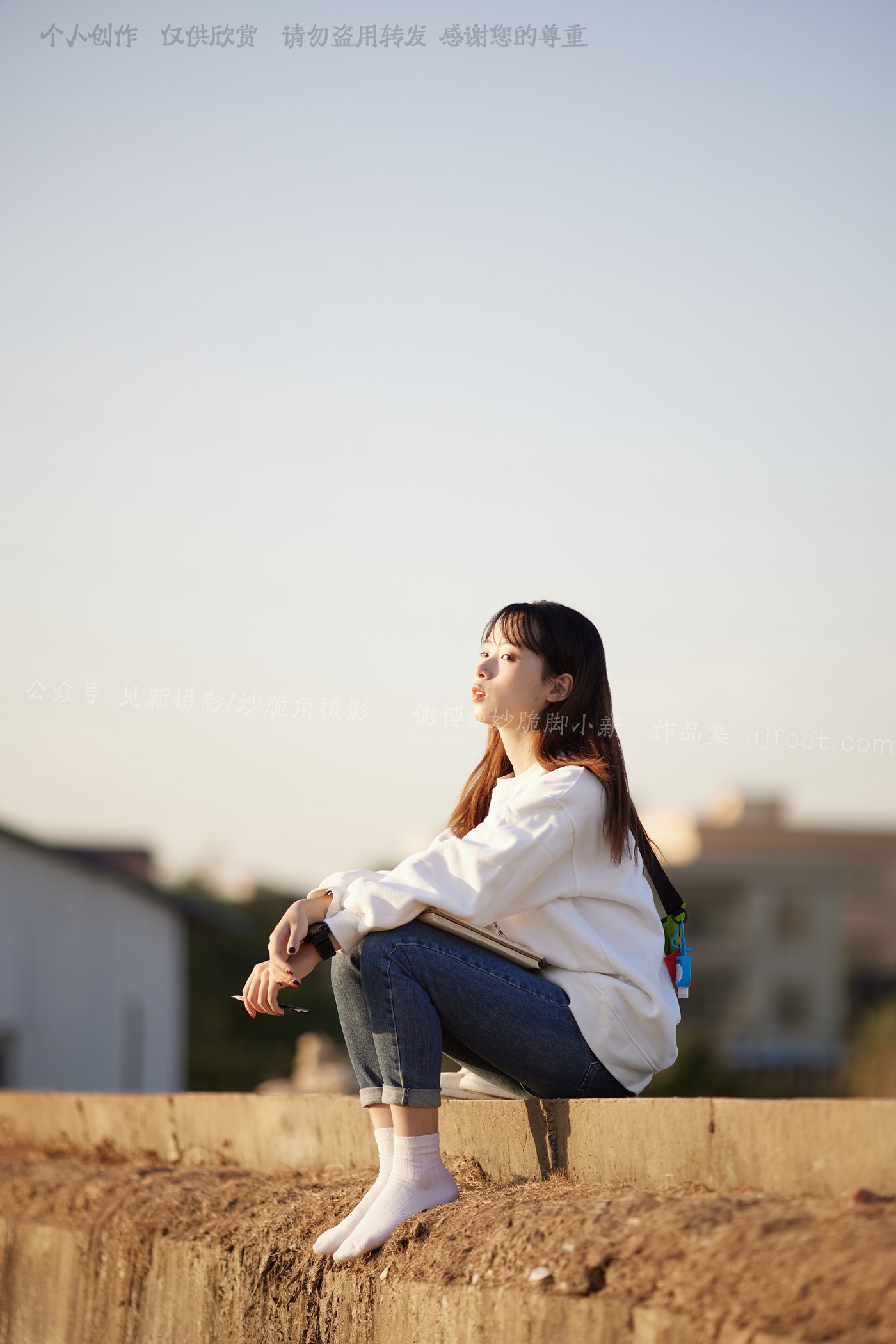 图片[12]-[见新摄影]NO.027 追赶落日余晖的逆光少女[133P] – 速更版-美库