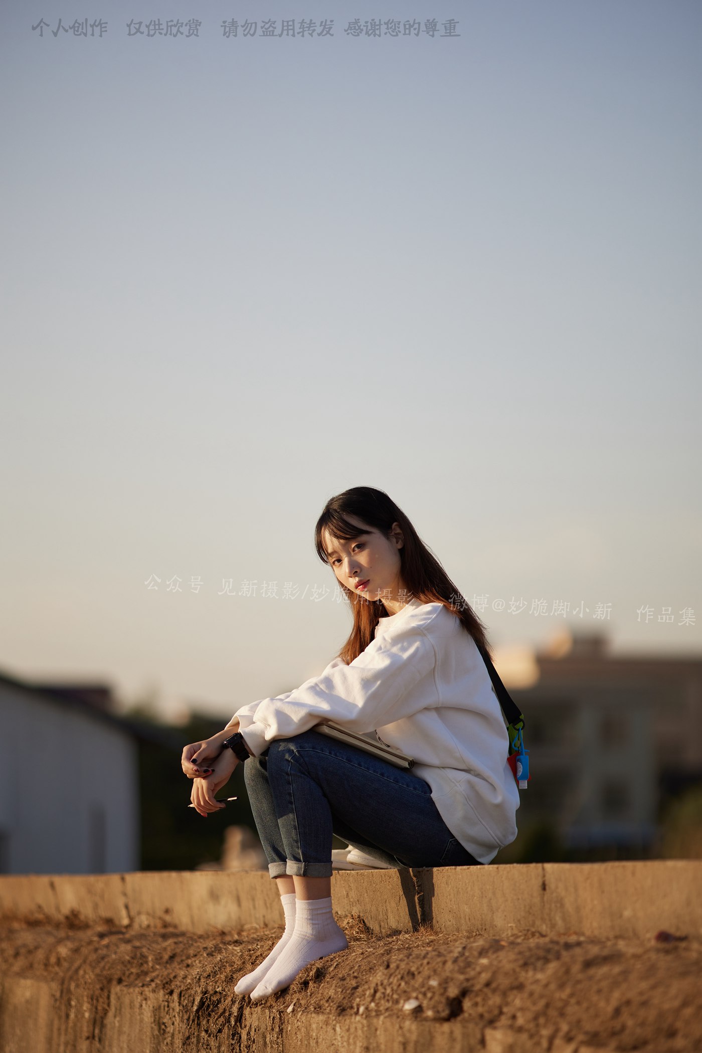 图片[13]-[见新摄影]NO.027 追赶落日余晖的逆光少女[133P] – 速更版-美库