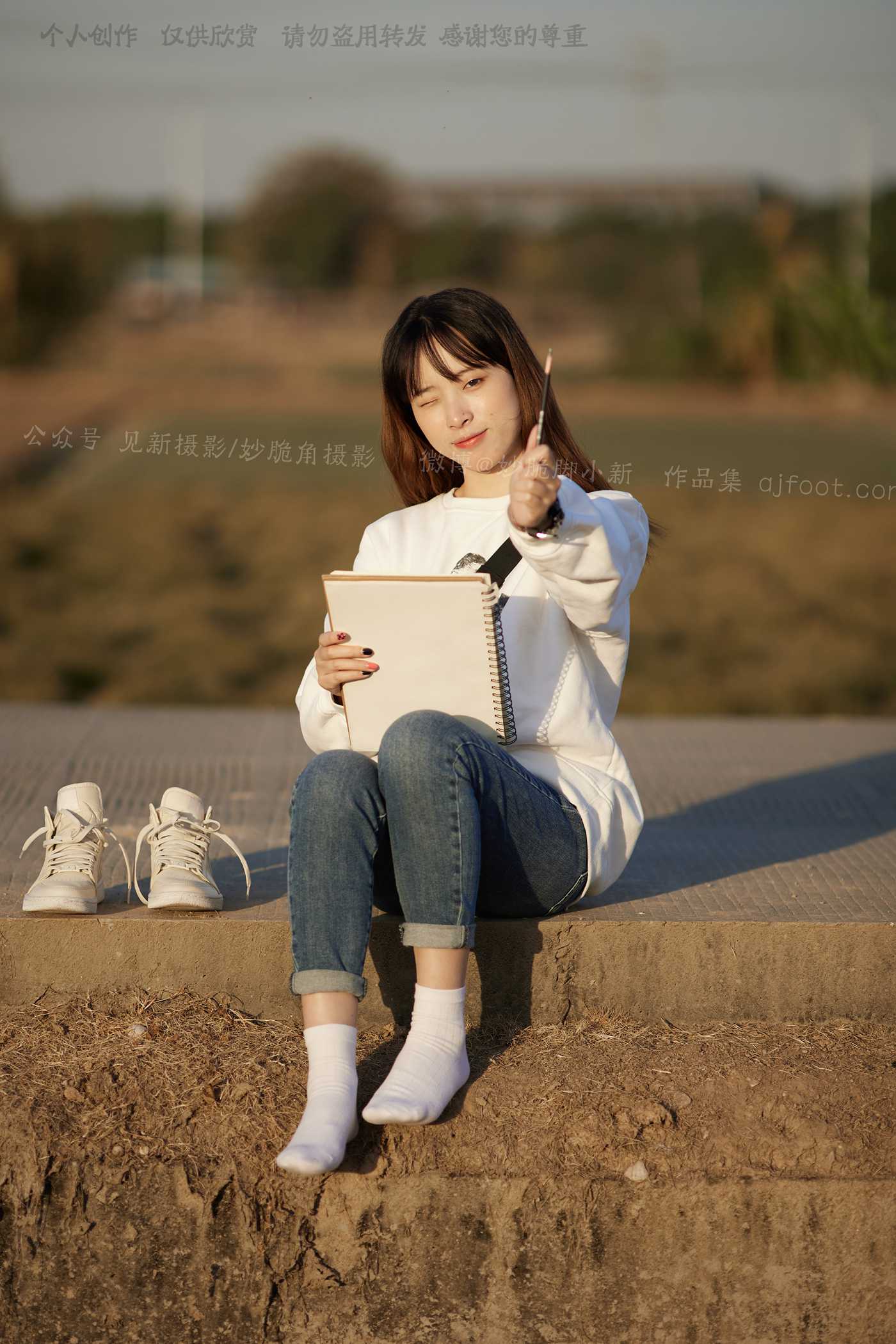 图片[21]-[见新摄影]NO.027 追赶落日余晖的逆光少女[133P] – 速更版-美库