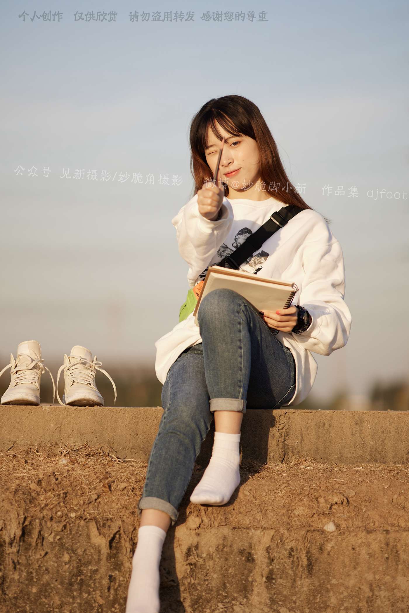 图片[22]-[见新摄影]NO.027 追赶落日余晖的逆光少女[133P] – 速更版-美库