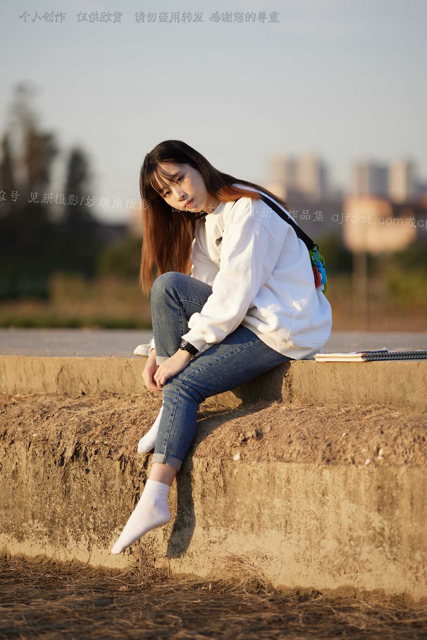 图片[27]-[见新摄影]NO.027 追赶落日余晖的逆光少女[133P] – 速更版-美库