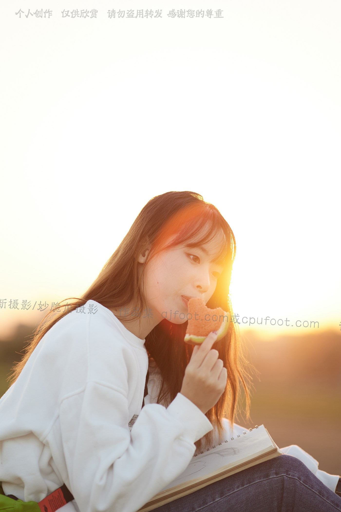 图片[44]-[见新摄影]NO.027 追赶落日余晖的逆光少女[133P] – 速更版-美库