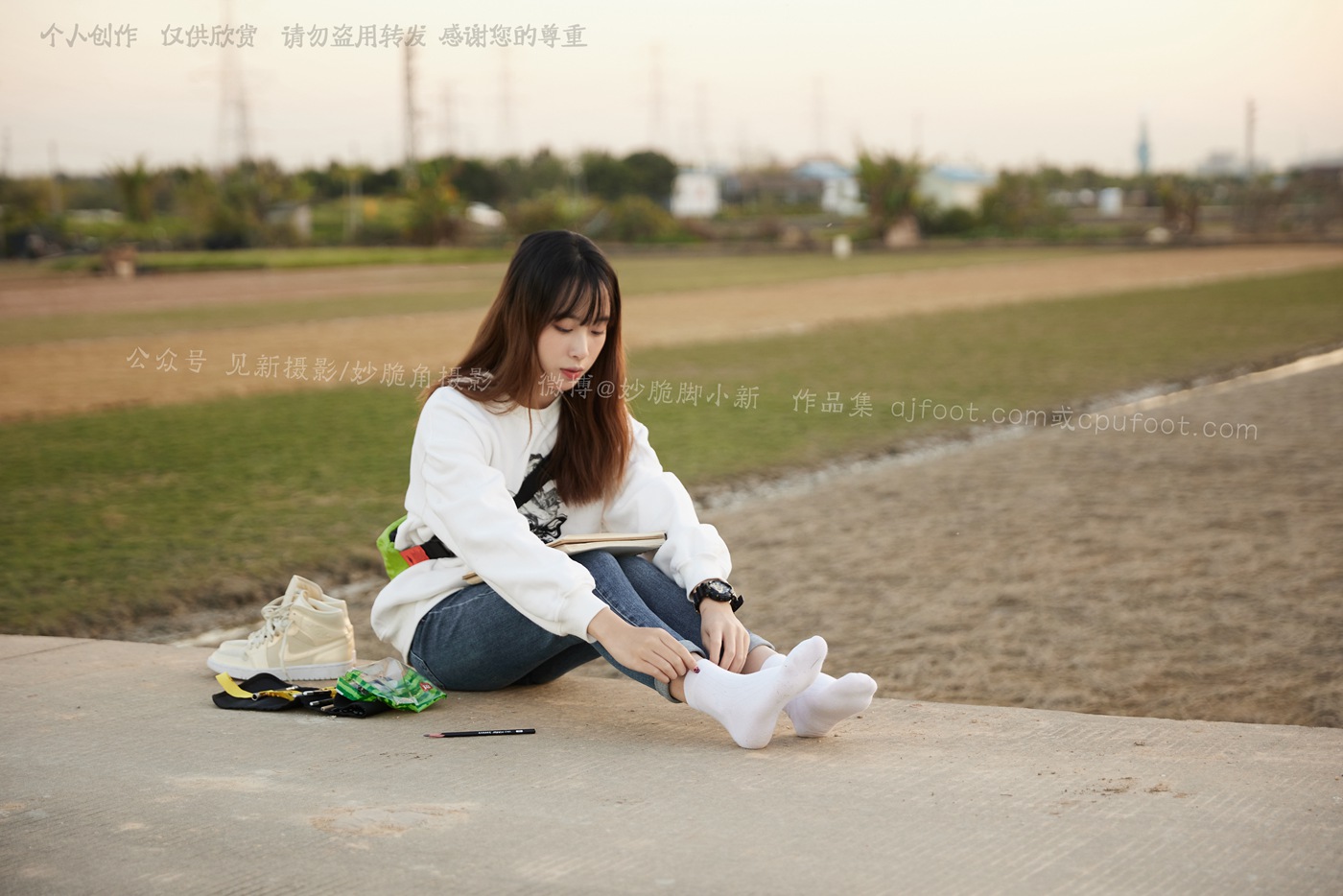 图片[46]-[见新摄影]NO.027 追赶落日余晖的逆光少女[133P] – 速更版-美库