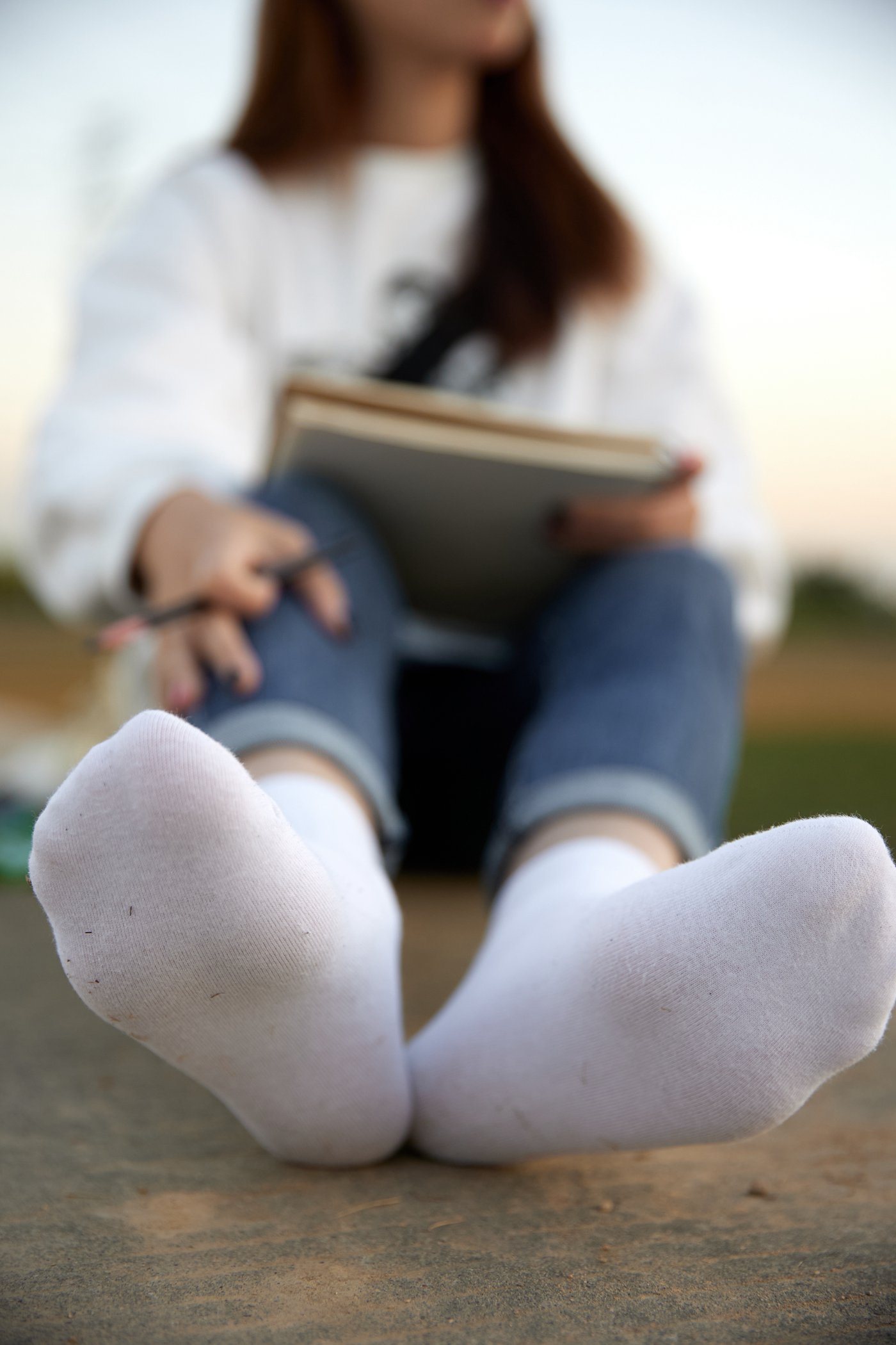 图片[55]-[见新摄影]NO.027 追赶落日余晖的逆光少女[133P] – 速更版-美库