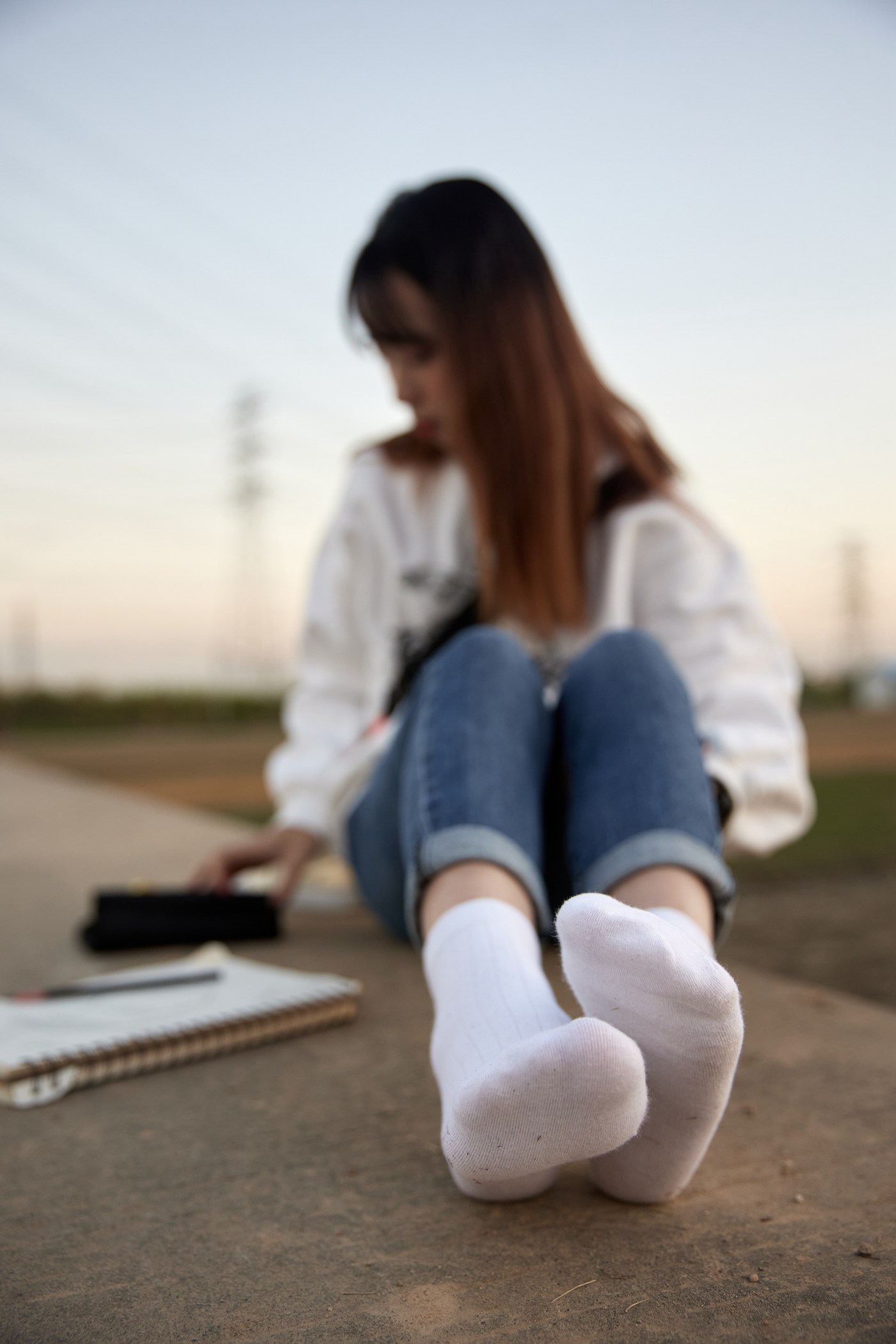 图片[59]-[见新摄影]NO.027 追赶落日余晖的逆光少女[133P] – 速更版-美库