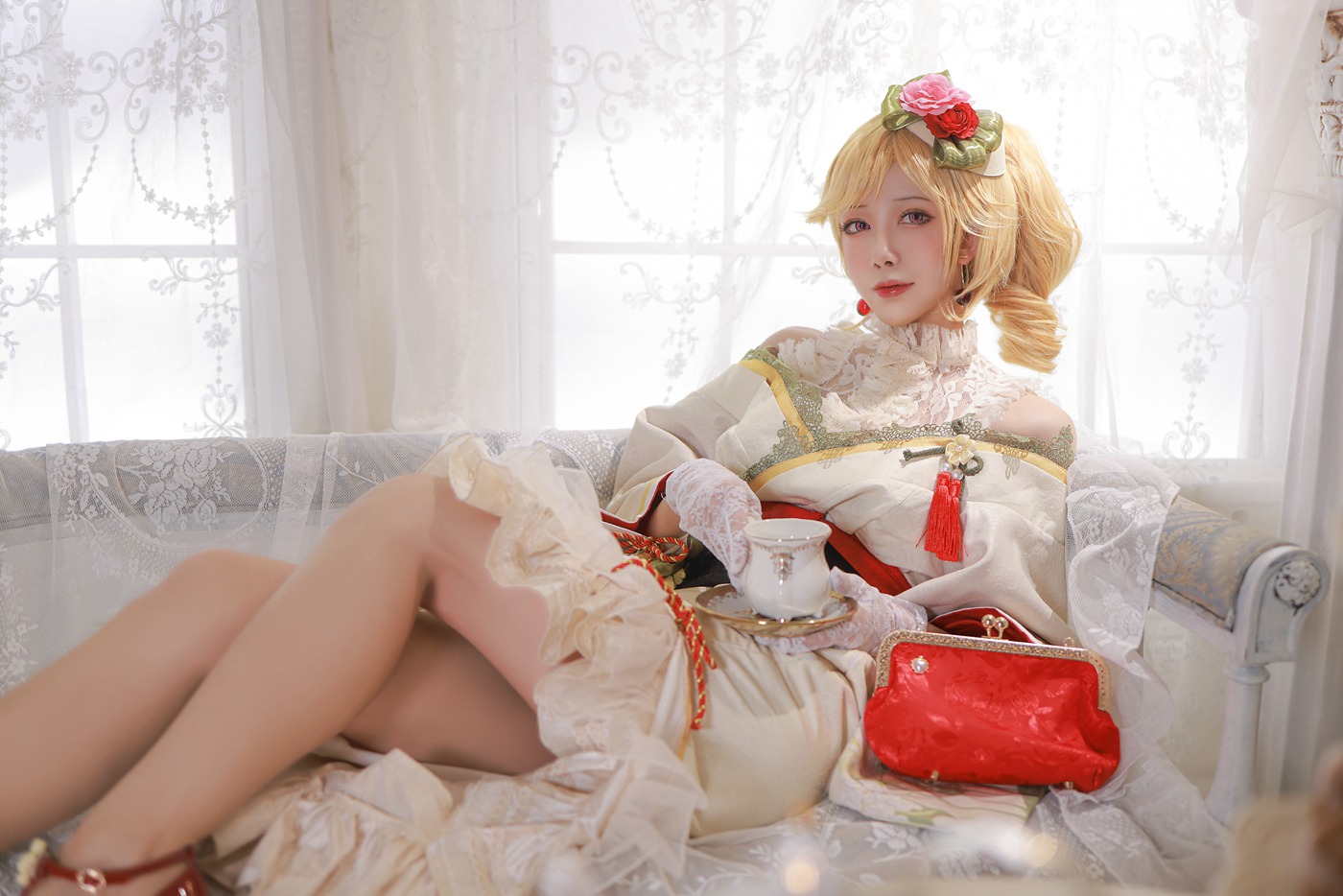 图片[11]-网紅Coser@水淼aqua 黎塞留 [27P] – 速更版-美库