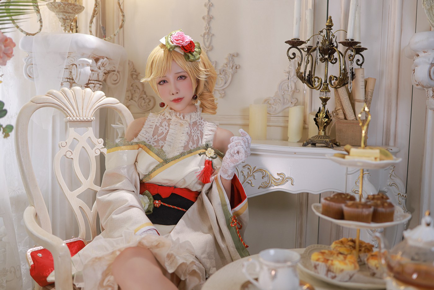 图片[14]-网紅Coser@水淼aqua 黎塞留 [27P] – 速更版-美库