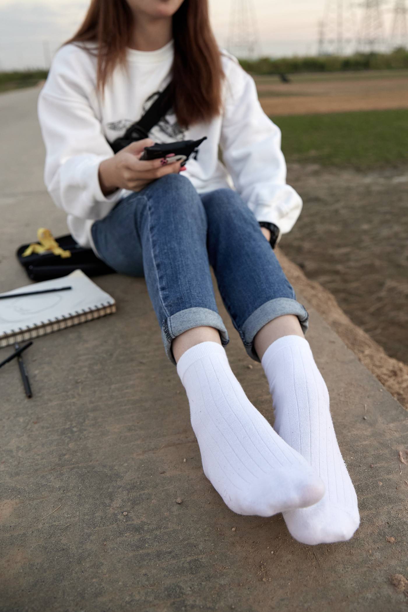 图片[71]-[见新摄影]NO.027 追赶落日余晖的逆光少女[133P] – 速更版-美库