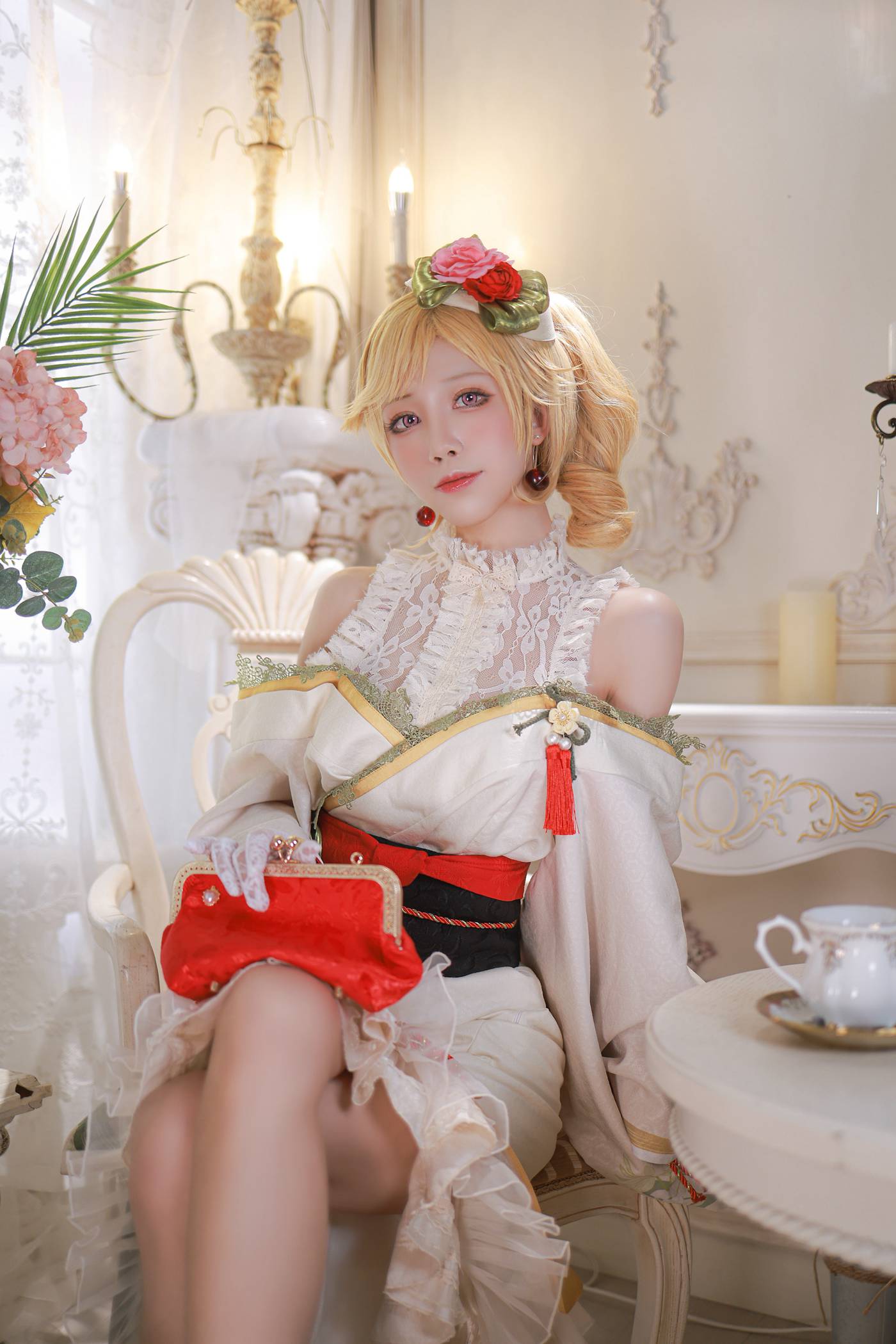 图片[19]-网紅Coser@水淼aqua 黎塞留 [27P] – 速更版-美库