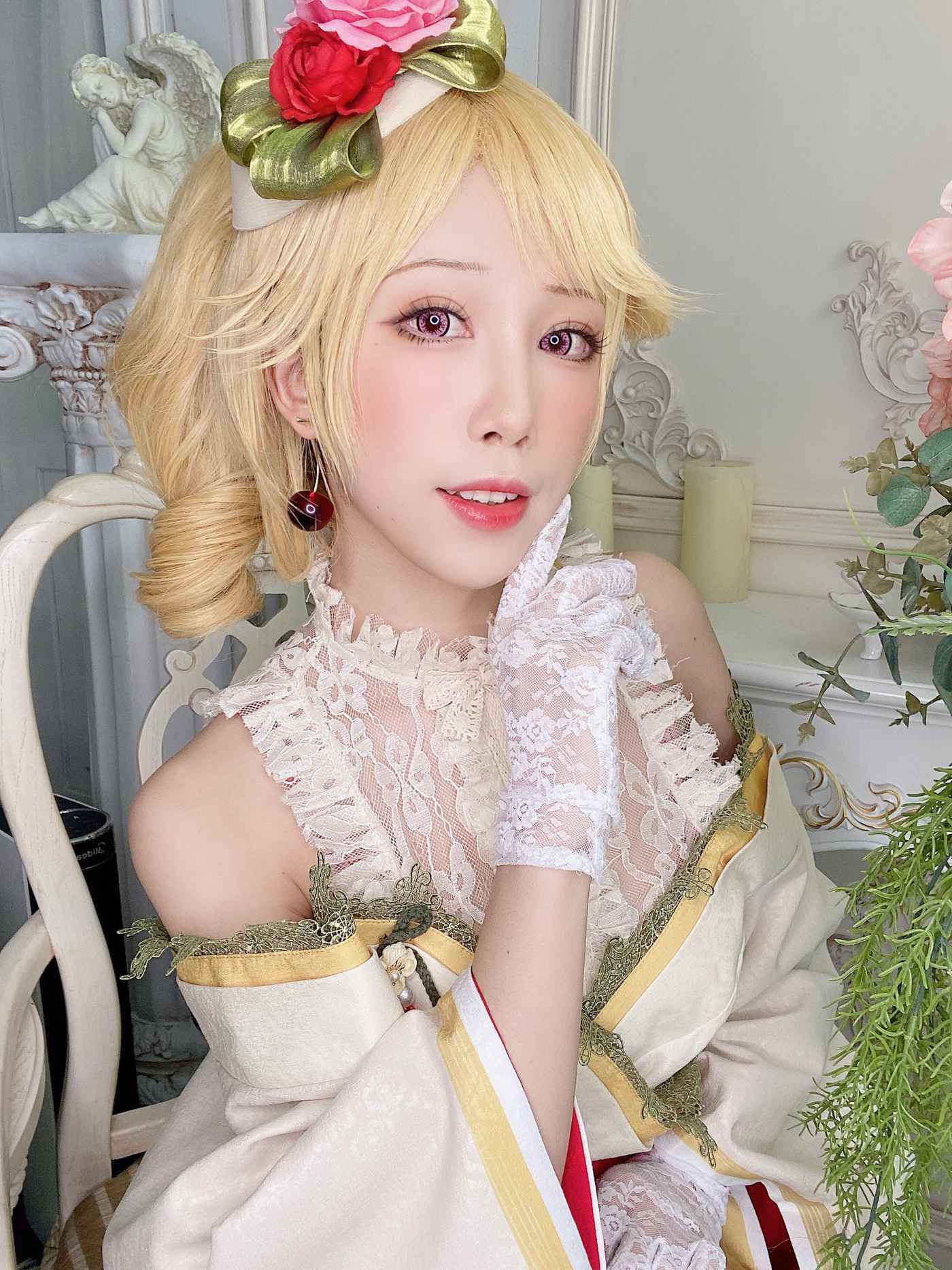 图片[22]-网紅Coser@水淼aqua 黎塞留 [27P] – 速更版-美库