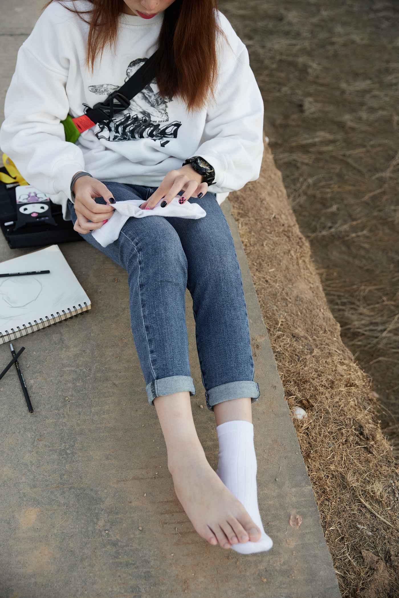 图片[75]-[见新摄影]NO.027 追赶落日余晖的逆光少女[133P] – 速更版-美库