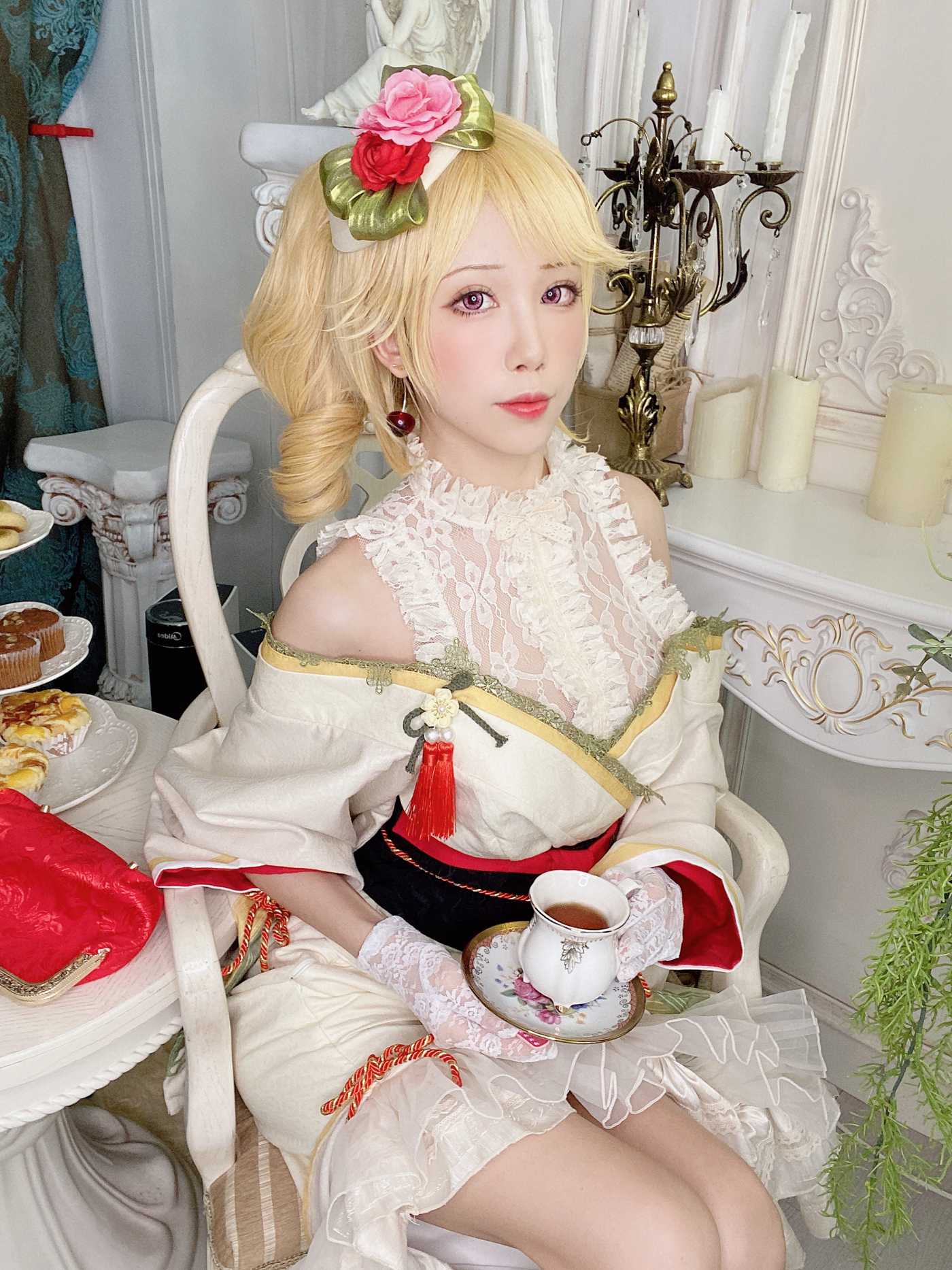图片[27]-网紅Coser@水淼aqua 黎塞留 [27P] – 速更版-美库
