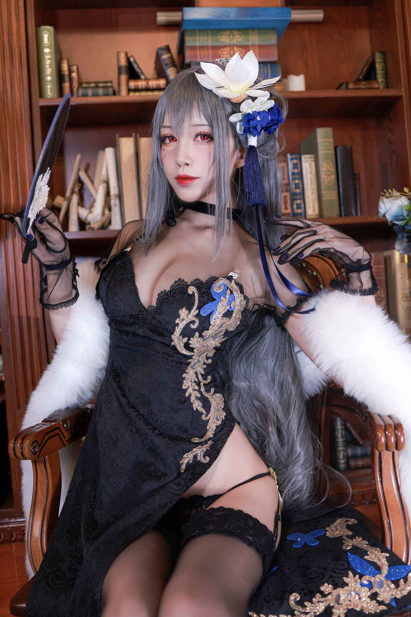 图片[19]-网紅Coser@水淼aqua 路易九世 [31P] – 速更版-美库