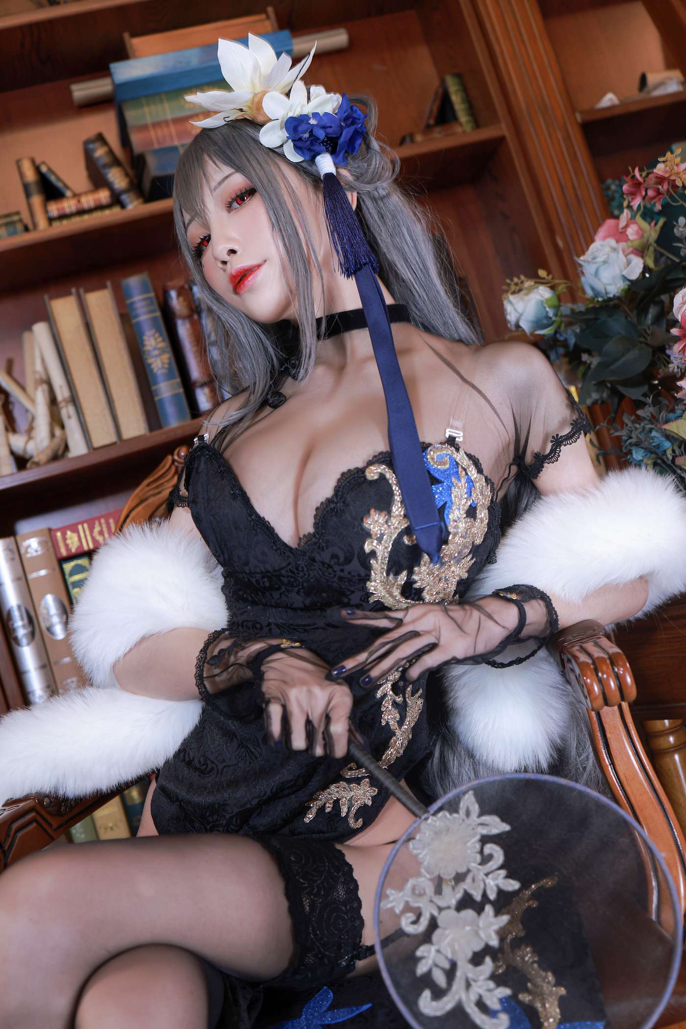 图片[20]-网紅Coser@水淼aqua 路易九世 [31P] – 速更版-美库