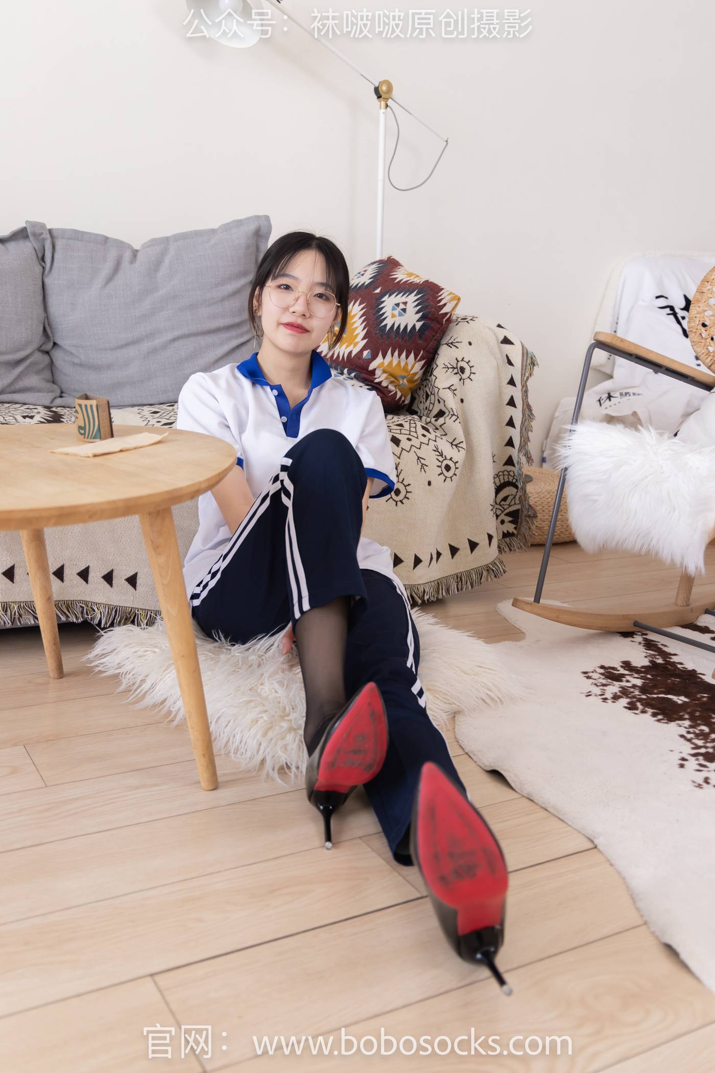 图片[10]-[BoBoSocks袜啵啵]NO.135 小甜豆-高跟鞋、黑丝（脚尖透明款）、裸足[140P] – 速更版-美库