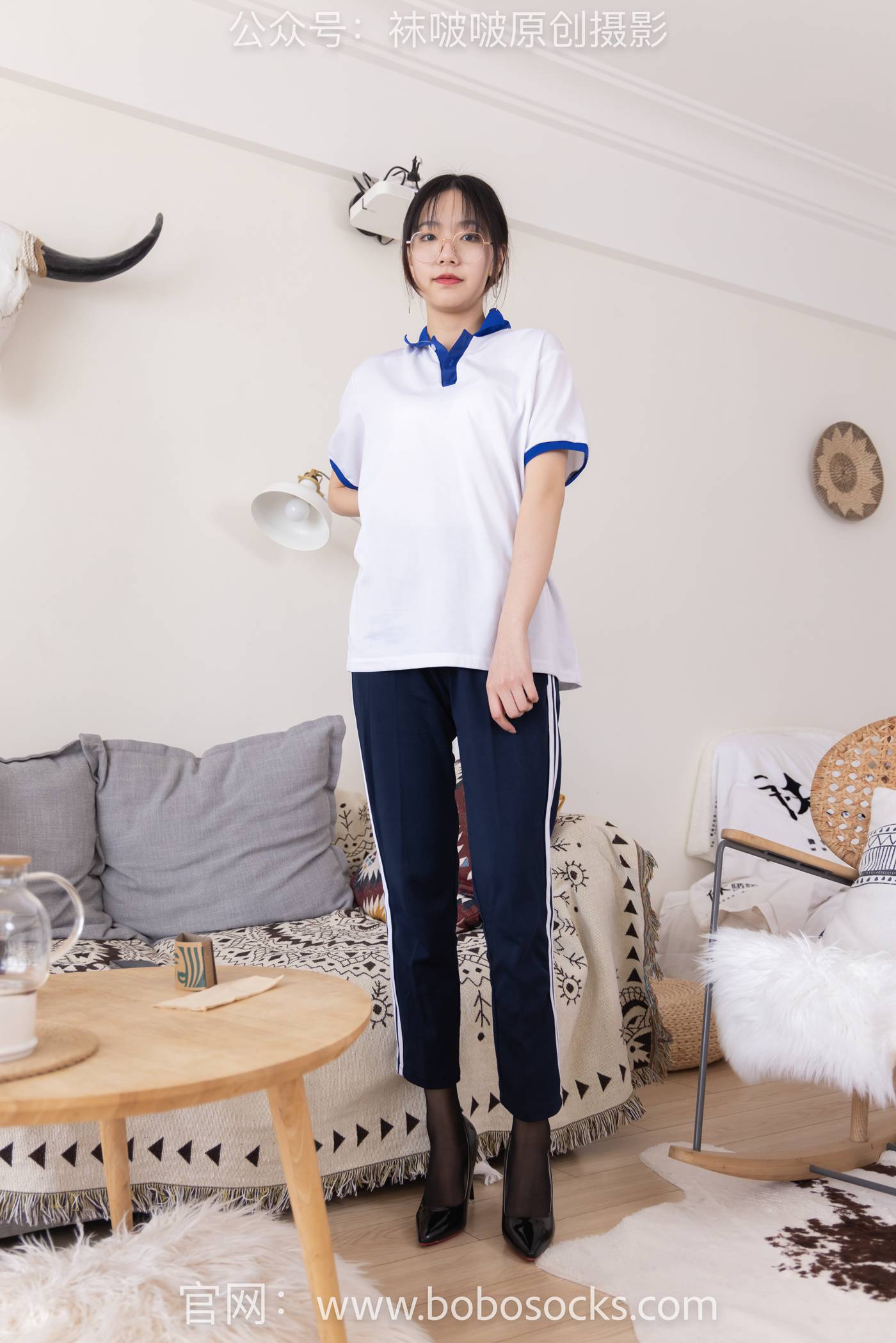 图片[11]-[BoBoSocks袜啵啵]NO.135 小甜豆-高跟鞋、黑丝（脚尖透明款）、裸足[140P] – 速更版-美库