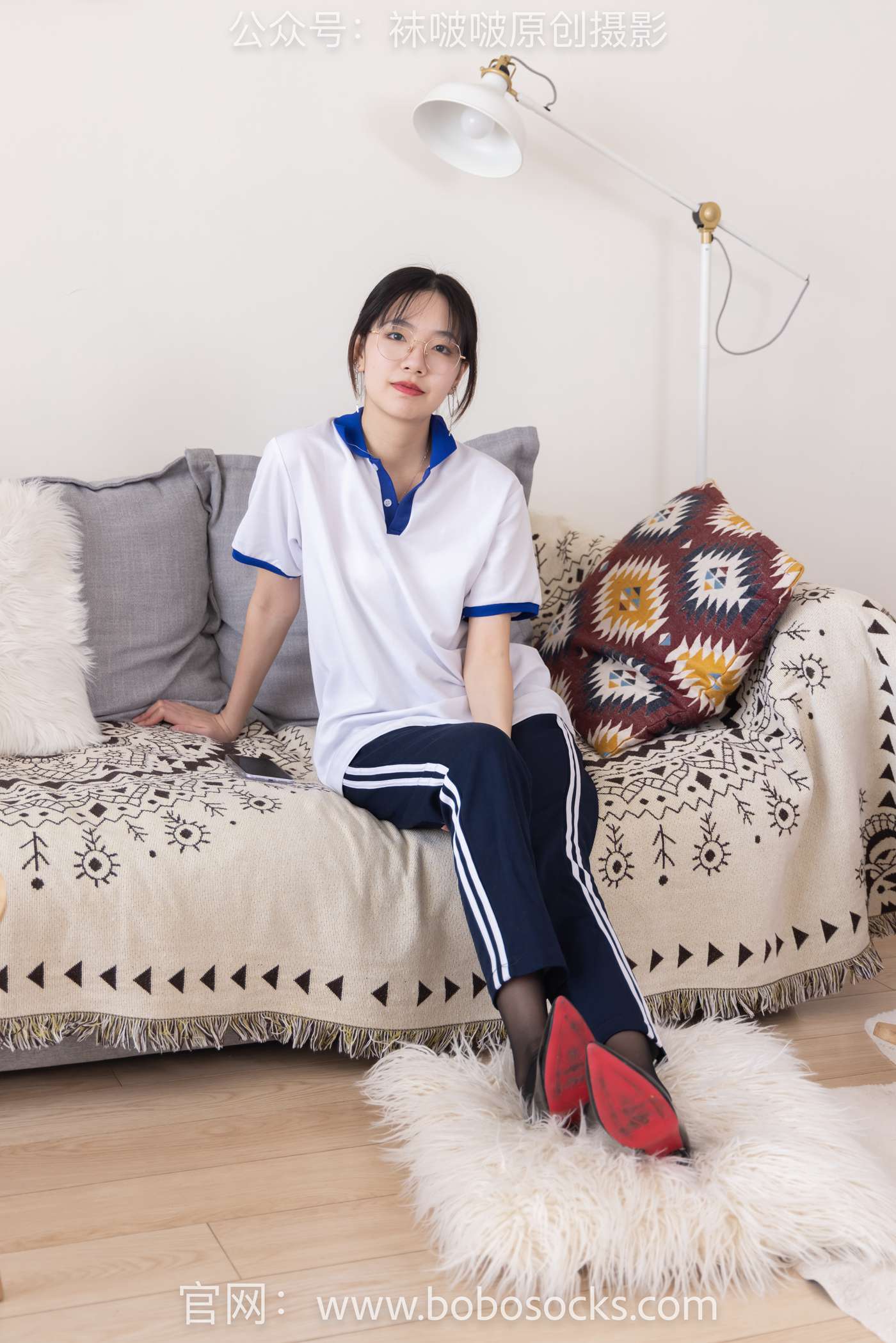 图片[16]-[BoBoSocks袜啵啵]NO.135 小甜豆-高跟鞋、黑丝（脚尖透明款）、裸足[140P] – 速更版-美库