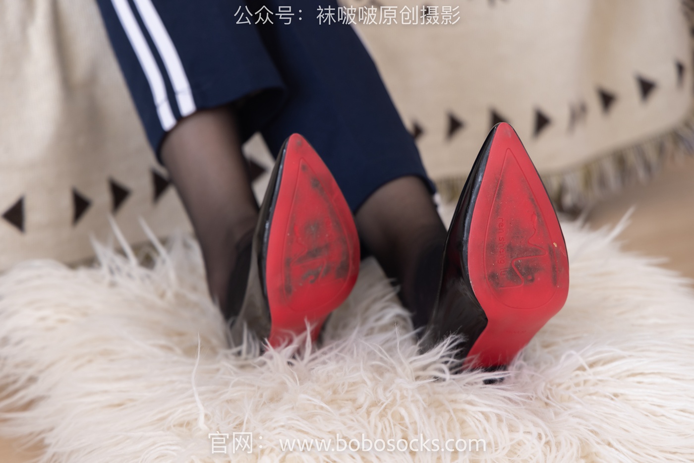 图片[17]-[BoBoSocks袜啵啵]NO.135 小甜豆-高跟鞋、黑丝（脚尖透明款）、裸足[140P] – 速更版-美库