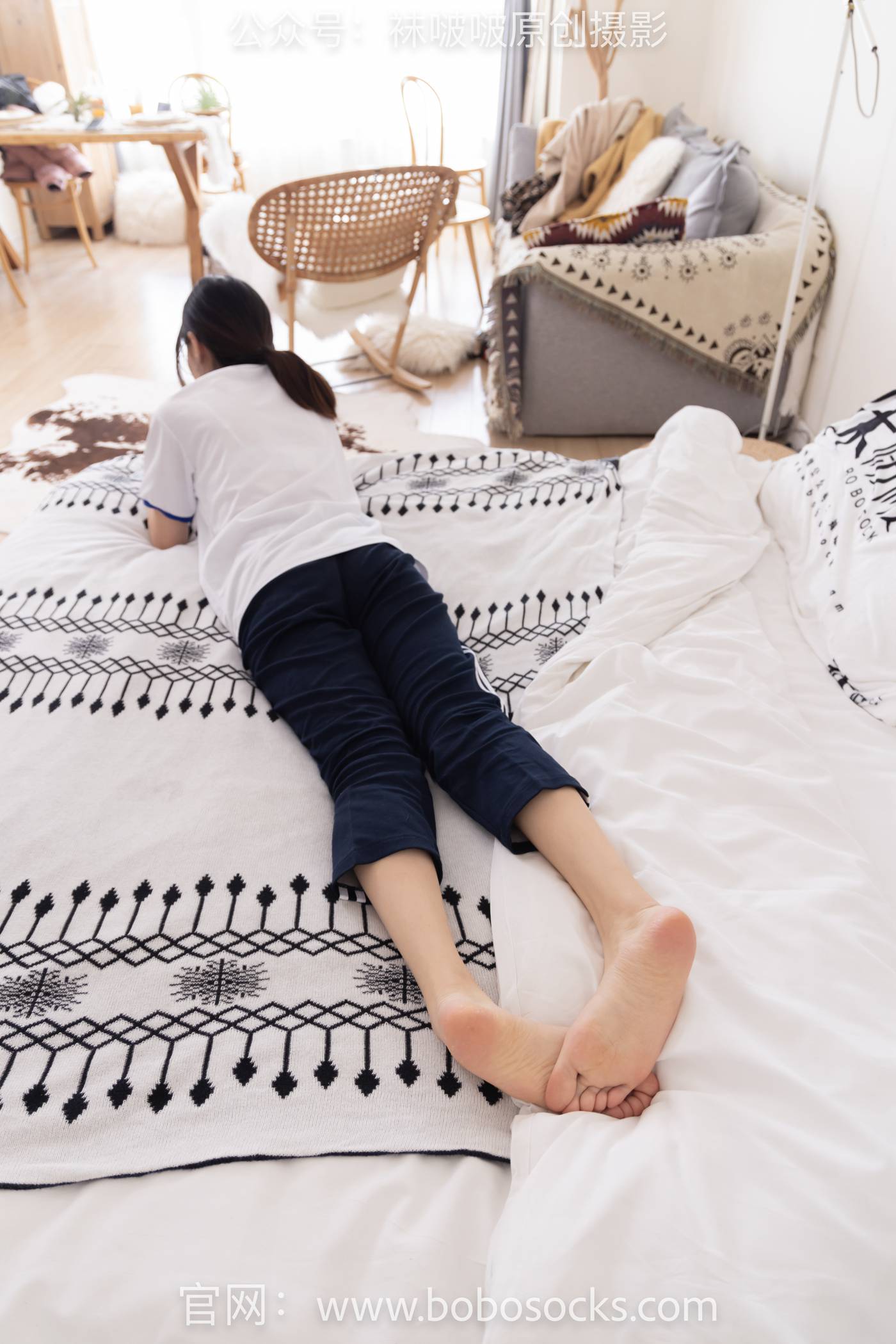 图片[112]-[BoBoSocks袜啵啵]NO.135 小甜豆-高跟鞋、黑丝（脚尖透明款）、裸足[140P] – 速更版-美库