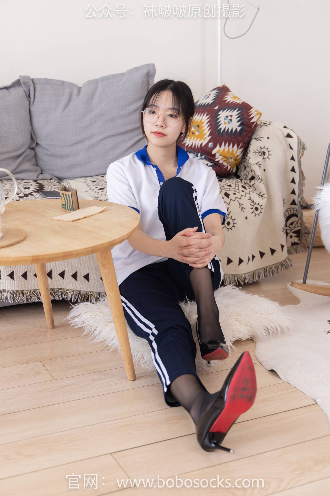 图片[139]-[BoBoSocks袜啵啵]NO.135 小甜豆-高跟鞋、黑丝（脚尖透明款）、裸足[140P] – 速更版-美库