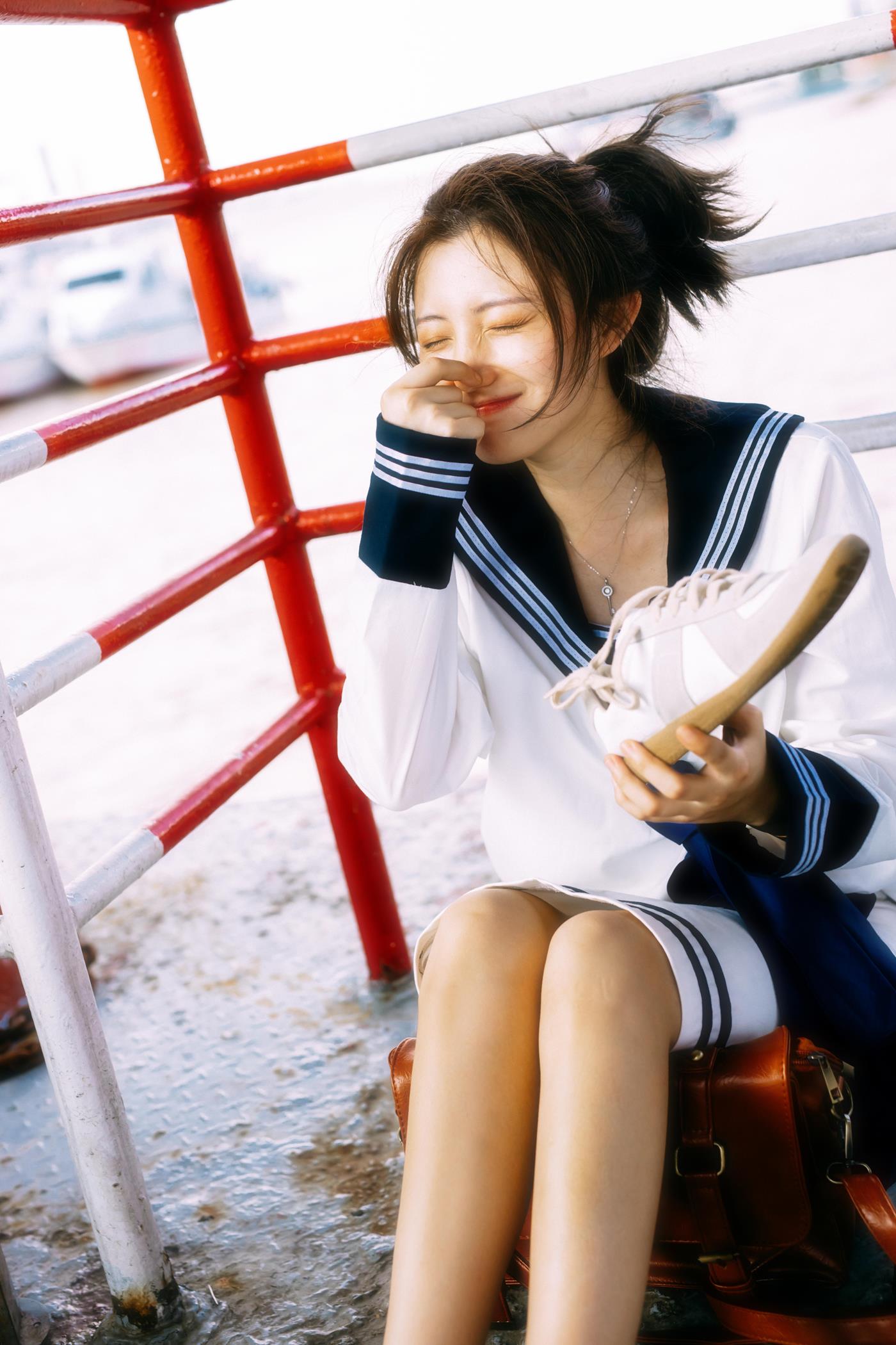 图片[23]-[YITUYU艺图语] 2021.11.19 相约码头 黎美汐 [34P] – 速更版-美库