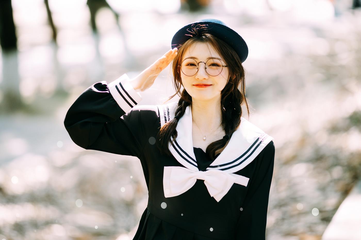 图片[21]-[YITUYU艺图语] 2021.11.22 JK女孩 黎美汐 [39P] – 速更版-美库