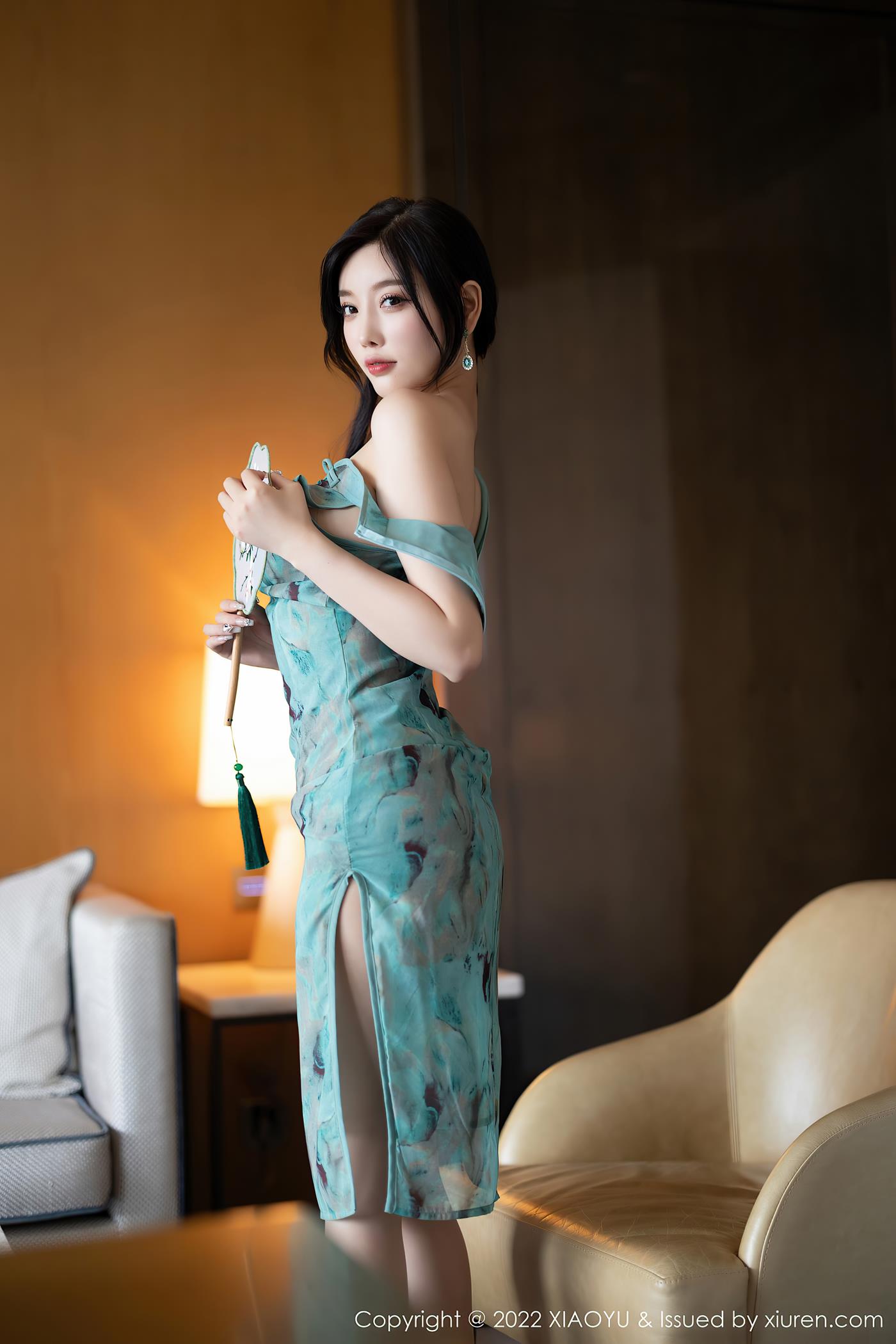 图片[35]-[XIAOYU语画界] 2022.10.14 VOL.882 杨晨晨Yome 旗袍美臀[51P] – 速更版-美库