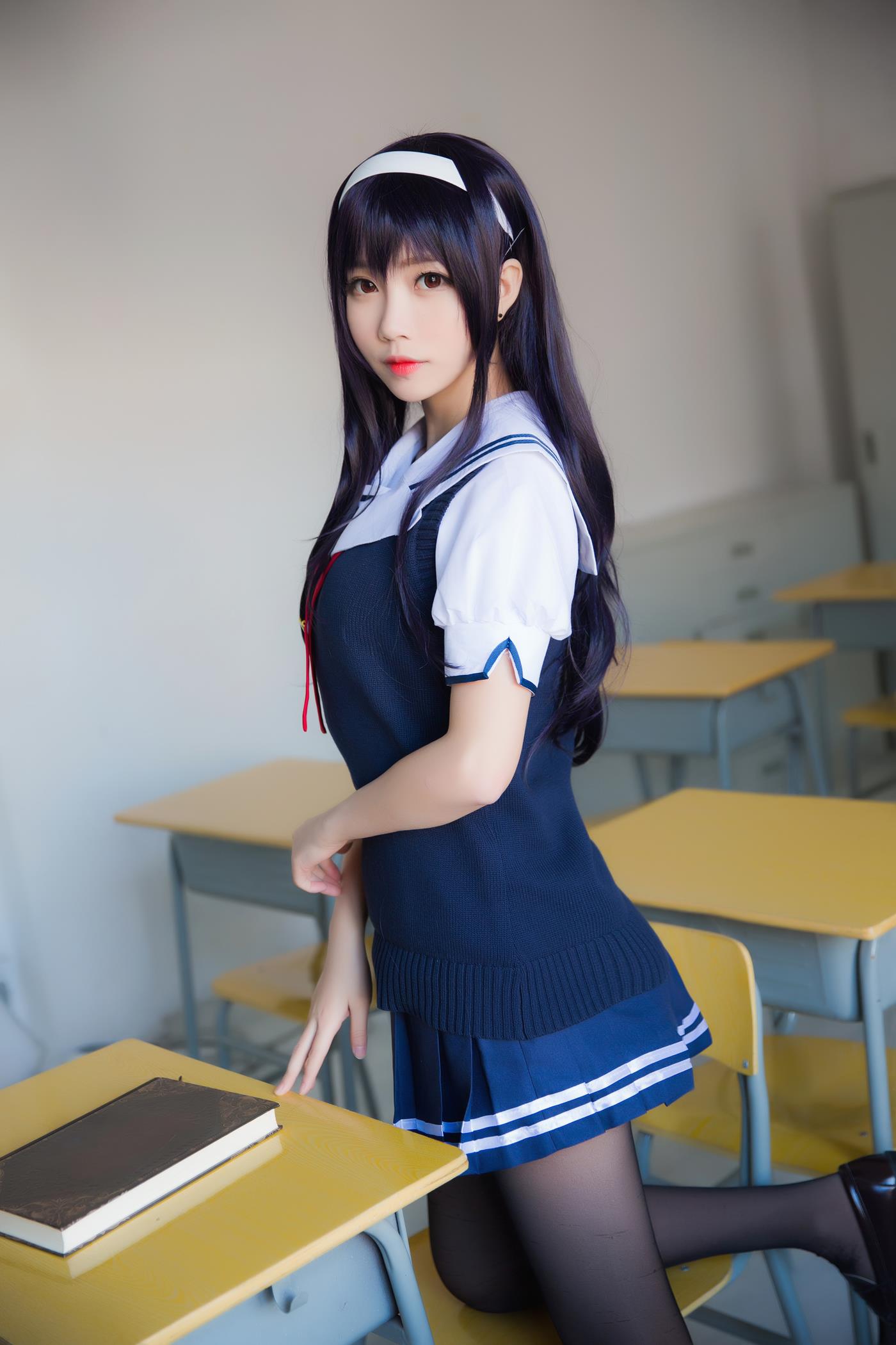 图片[11]-大肉丸Amiee  – 校服[11P] – 速更版-美库