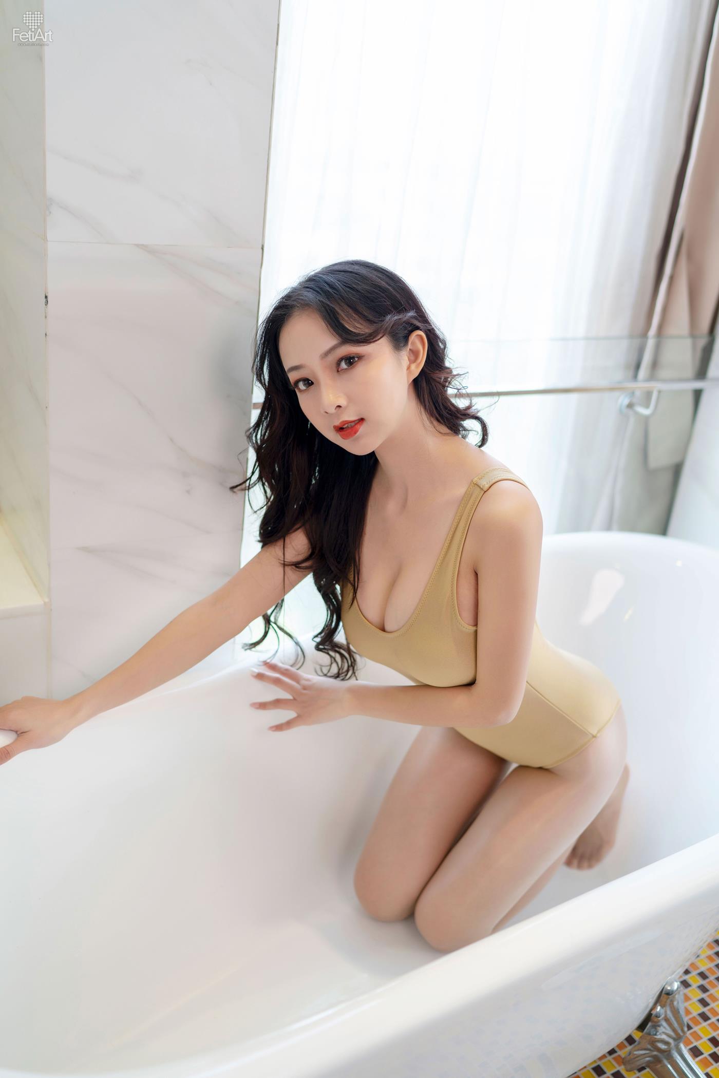 图片[16]-[FetiArt尚物集]NO.00009 A Creamy Day MODEL-Yumiko[36+1P] – 速更版-美库