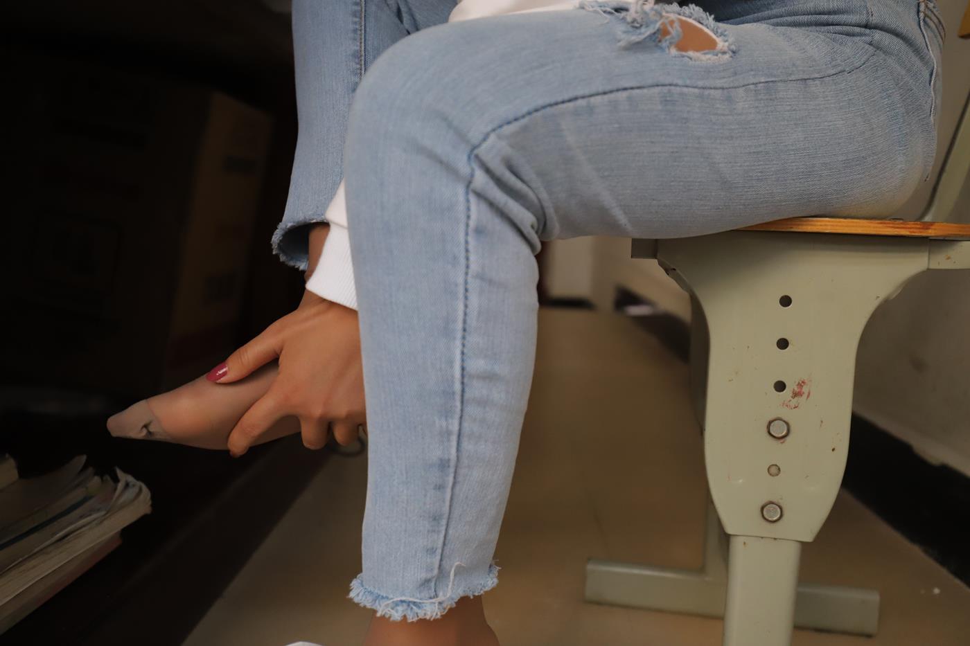 图片[12]-大西瓜爱牙膏-2019 10月活动 模特2（二） 牛仔裤里薄肉丝 (2) [97P] – 速更版-美库