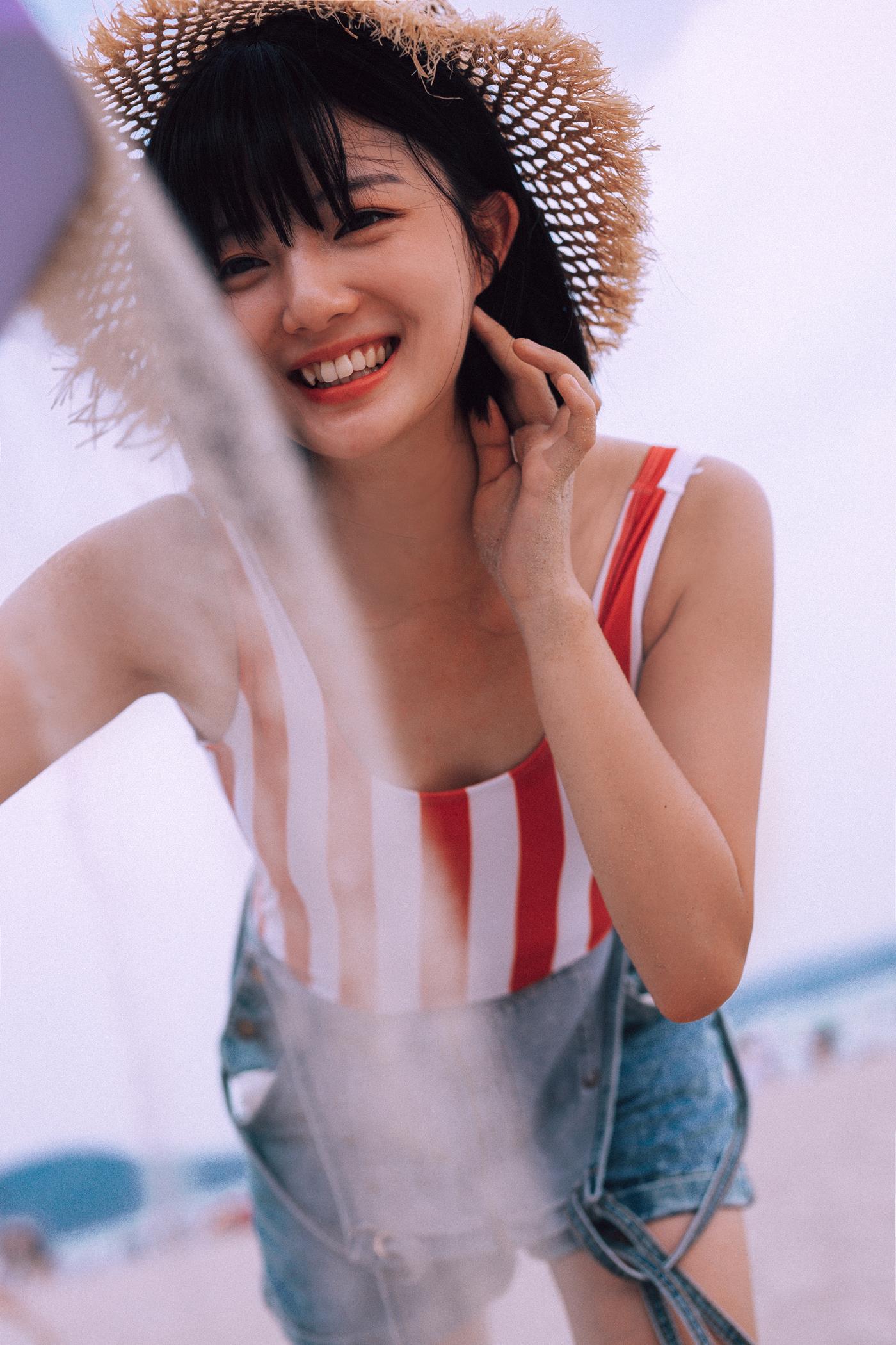 图片[37]-[YITUYU艺图语] 2021.11.24 红色沙滩少女 黎美汐 [42P] – 速更版-美库