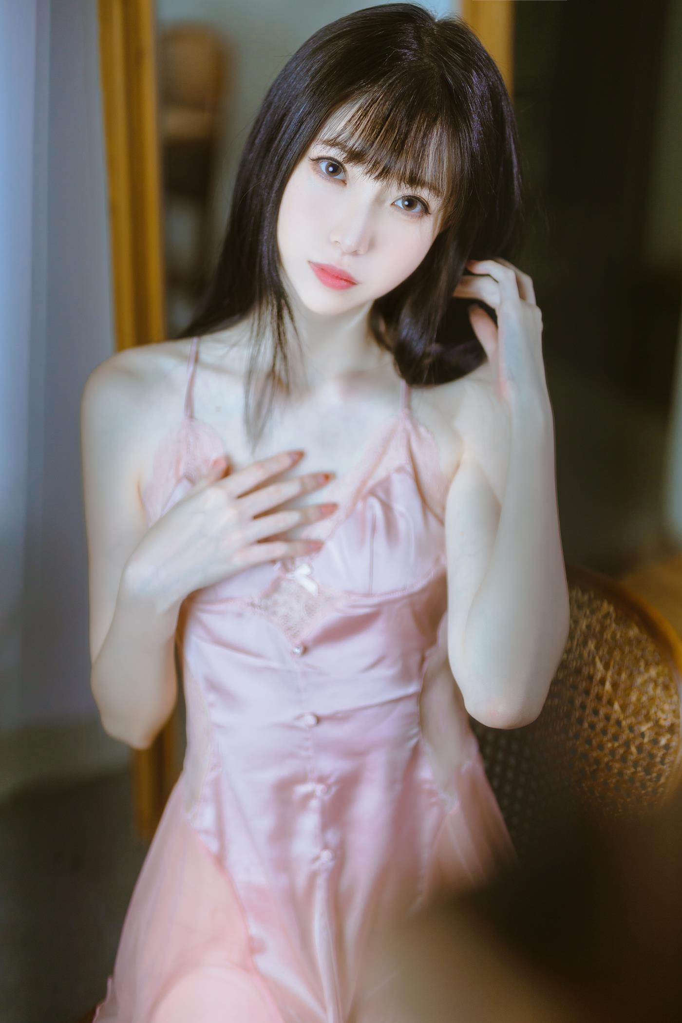 图片[14]-许岚(叁月life)  – 半透粉纱[37P] – 速更版-美库