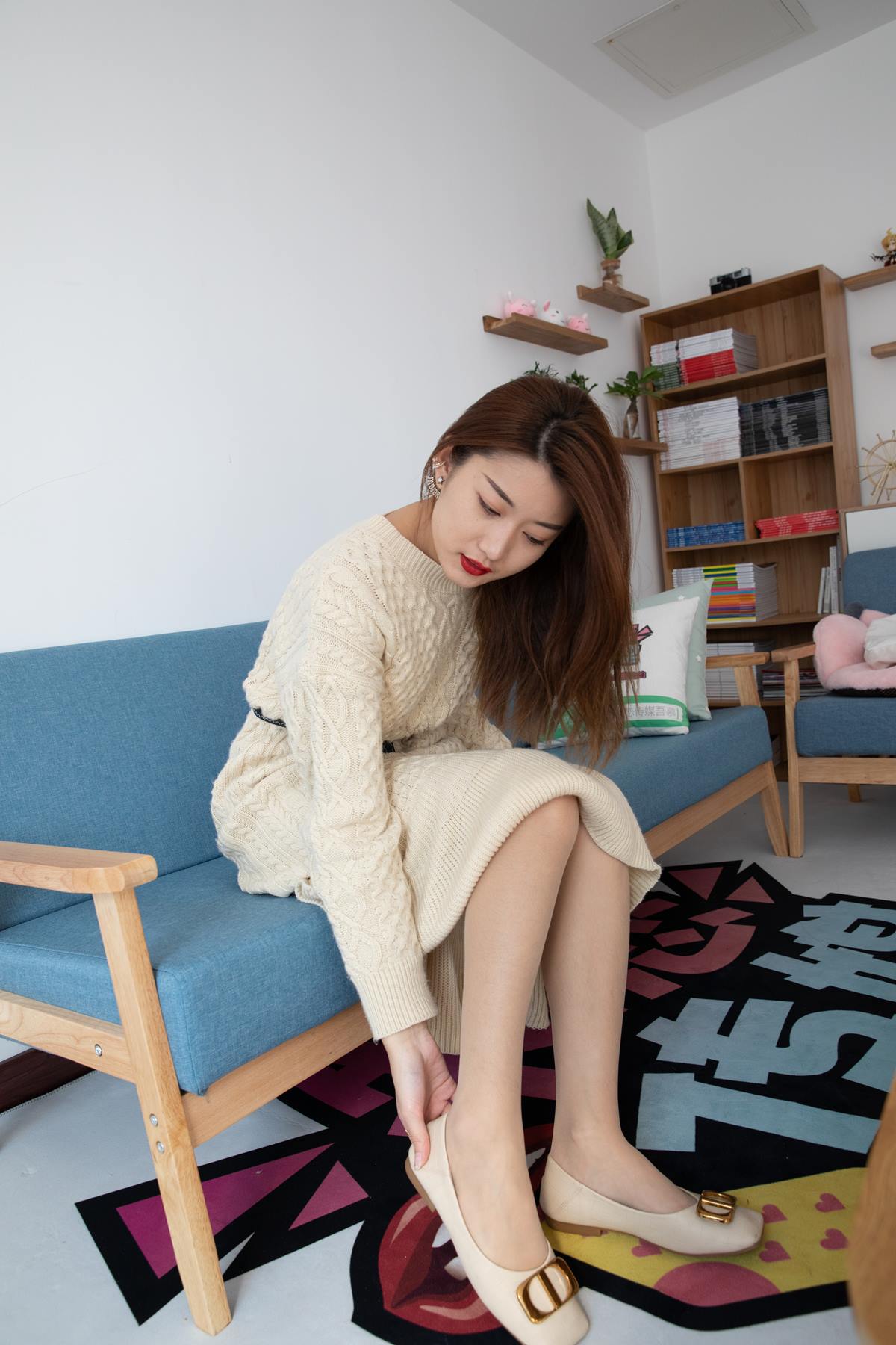 图片[10]-物恋传媒 NO.623 言言-月亮河 (2) [75P] – 速更版-美库