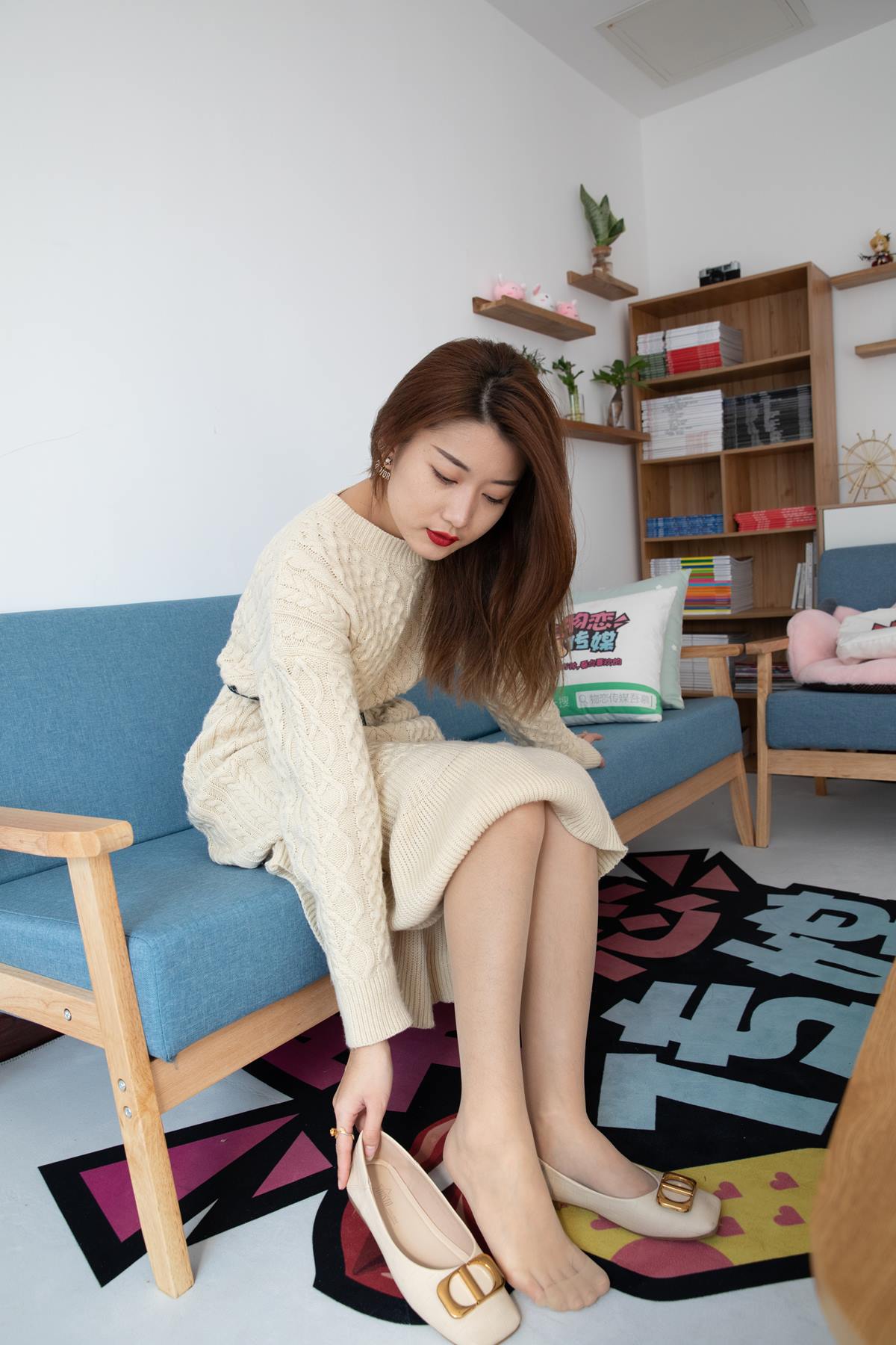 图片[14]-物恋传媒 NO.623 言言-月亮河 (2) [75P] – 速更版-美库