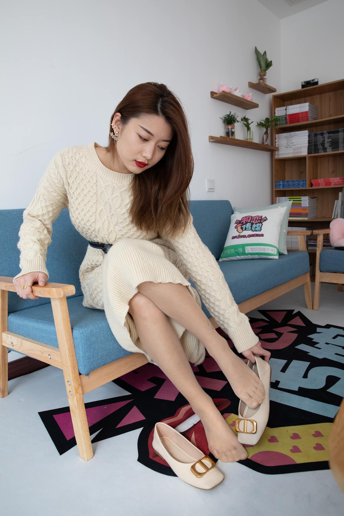 图片[19]-物恋传媒 NO.623 言言-月亮河 (2) [75P] – 速更版-美库