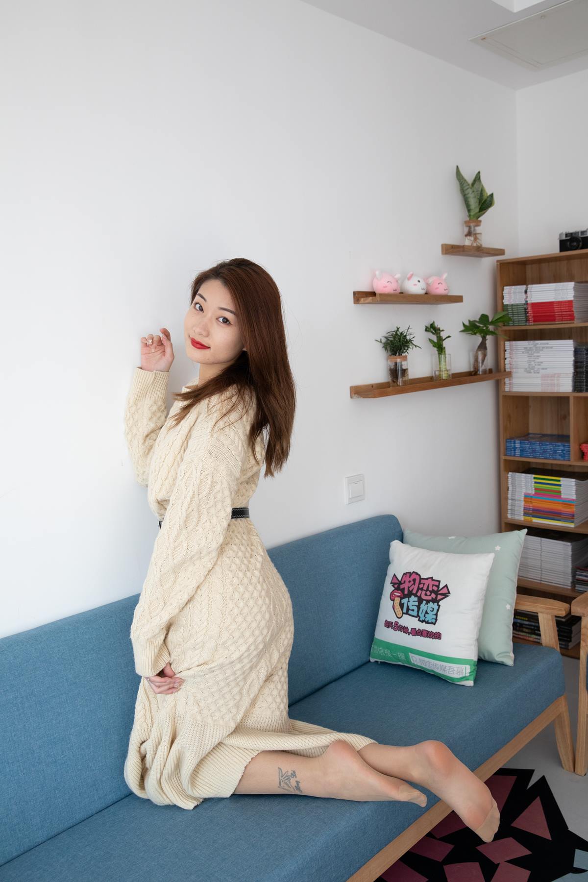 图片[53]-物恋传媒 NO.623 言言-月亮河 (2) [75P] – 速更版-美库