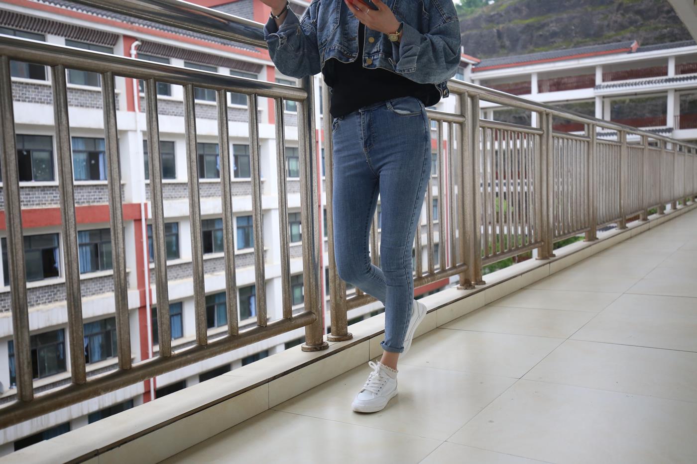 图片[18]-大西瓜爱牙膏-2019 10月活动 模特3（三） 裤里丝+蕾丝短袜（1) [84P] – 速更版-美库