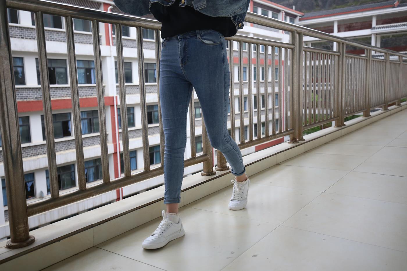 图片[19]-大西瓜爱牙膏-2019 10月活动 模特3（三） 裤里丝+蕾丝短袜（1) [84P] – 速更版-美库