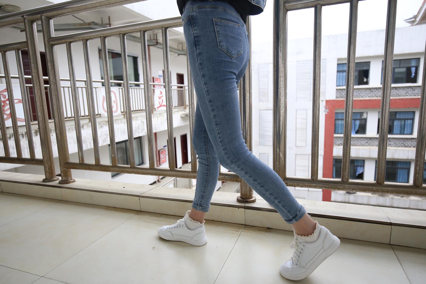 图片[23]-大西瓜爱牙膏-2019 10月活动 模特3（三） 裤里丝+蕾丝短袜（1) [84P] – 速更版-美库