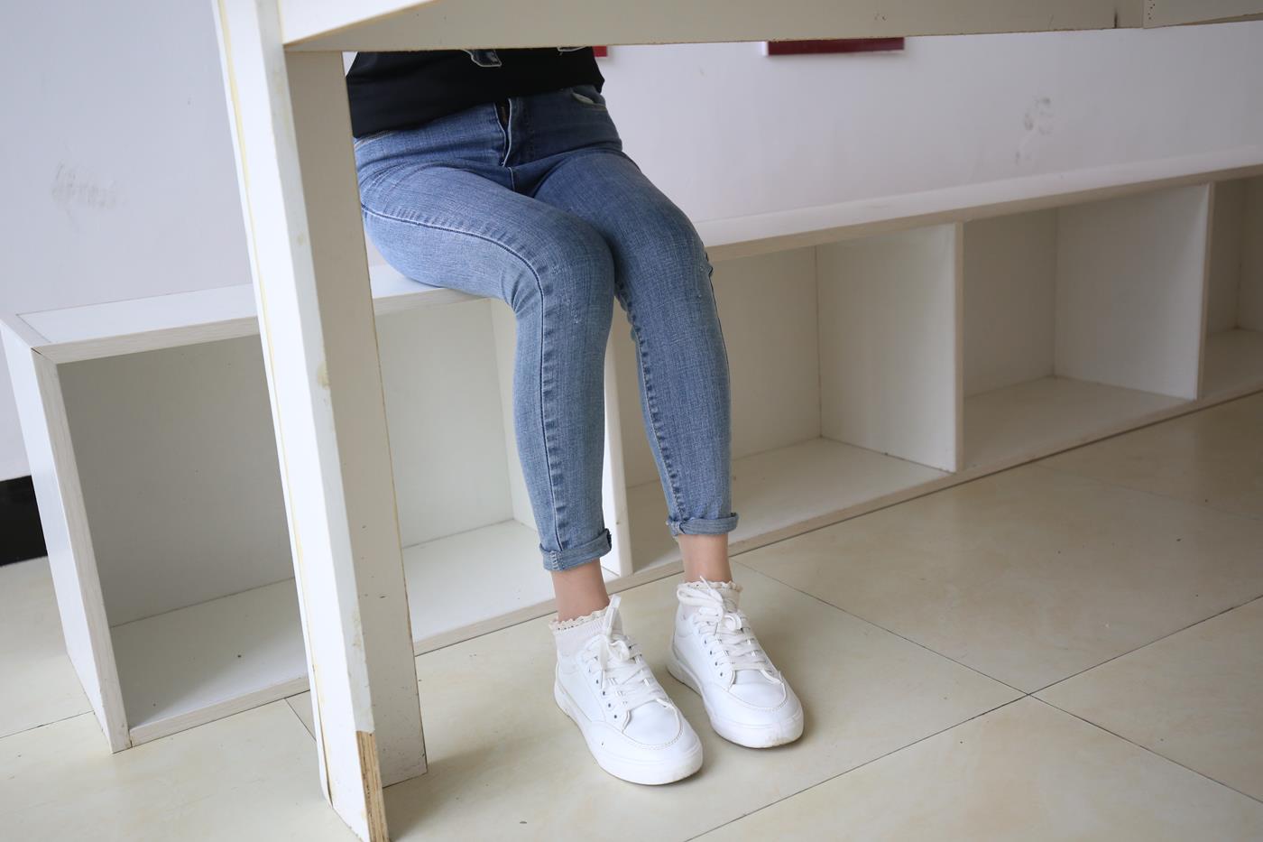 图片[54]-大西瓜爱牙膏-2019 10月活动 模特3（三） 裤里丝+蕾丝短袜（1) [84P] – 速更版-美库