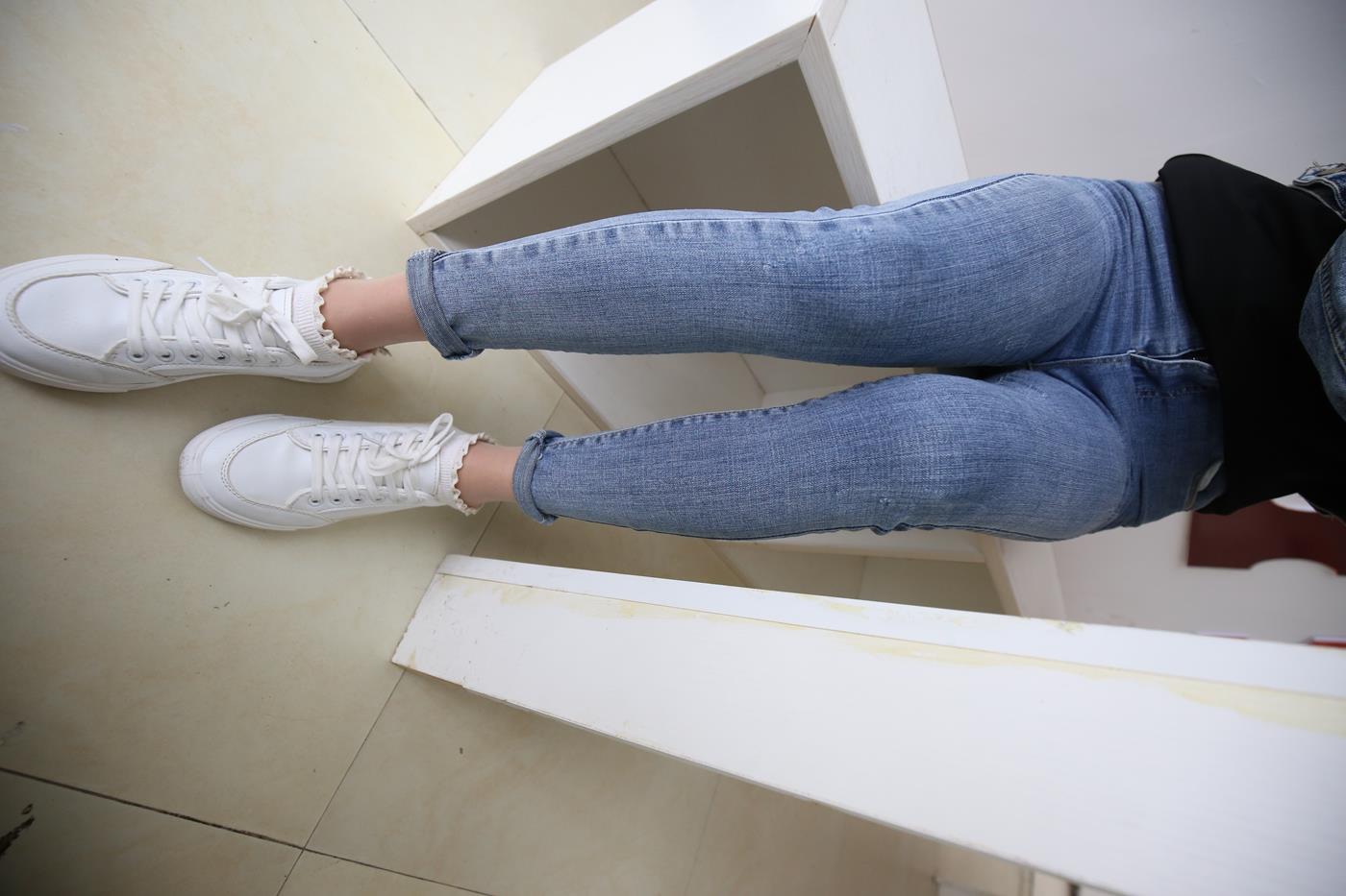 图片[62]-大西瓜爱牙膏-2019 10月活动 模特3（三） 裤里丝+蕾丝短袜（1) [84P] – 速更版-美库