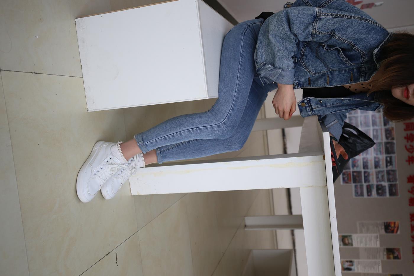 图片[65]-大西瓜爱牙膏-2019 10月活动 模特3（三） 裤里丝+蕾丝短袜（1) [84P] – 速更版-美库