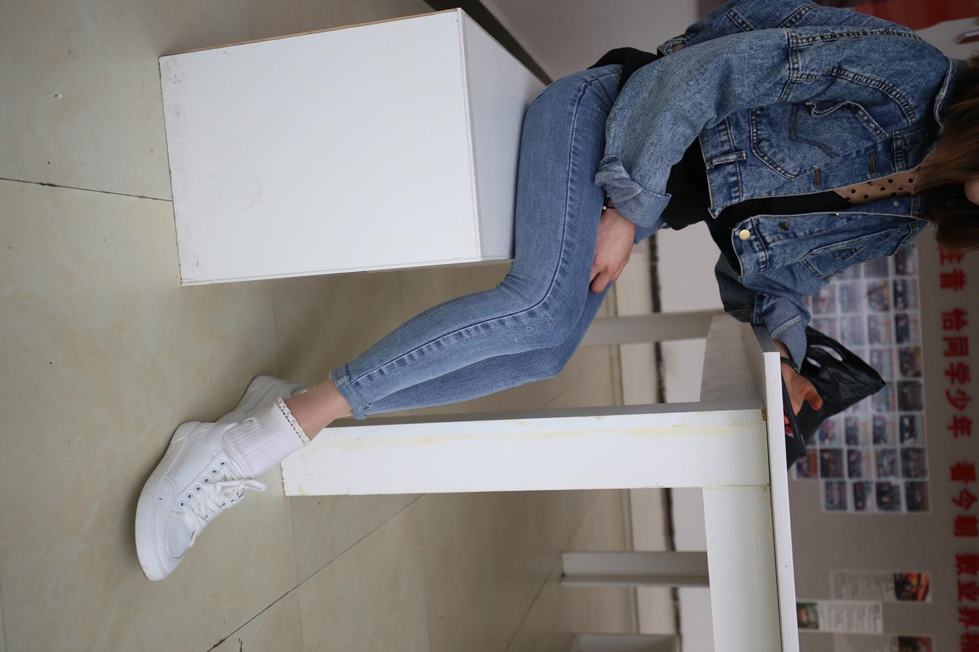 图片[68]-大西瓜爱牙膏-2019 10月活动 模特3（三） 裤里丝+蕾丝短袜（1) [84P] – 速更版-美库