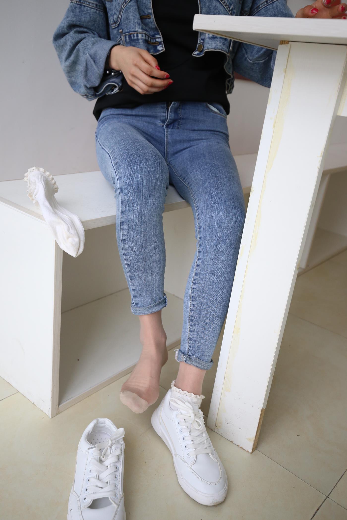 图片[84]-大西瓜爱牙膏-2019 10月活动 模特3（三） 裤里丝+蕾丝短袜（1) [84P] – 速更版-美库