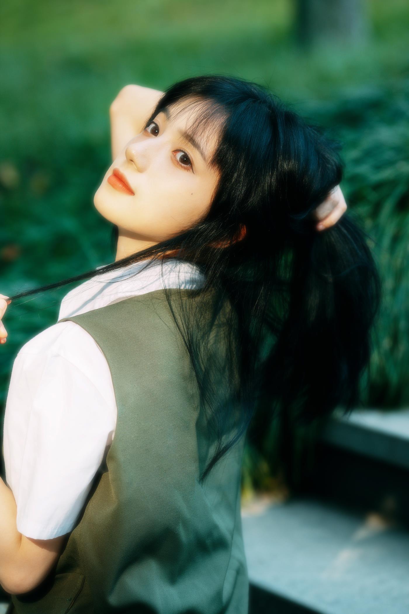 图片[10]-[YITUYU艺图语] 2021.11.26 绿色心情 月半了吧 [25P] – 速更版-美库